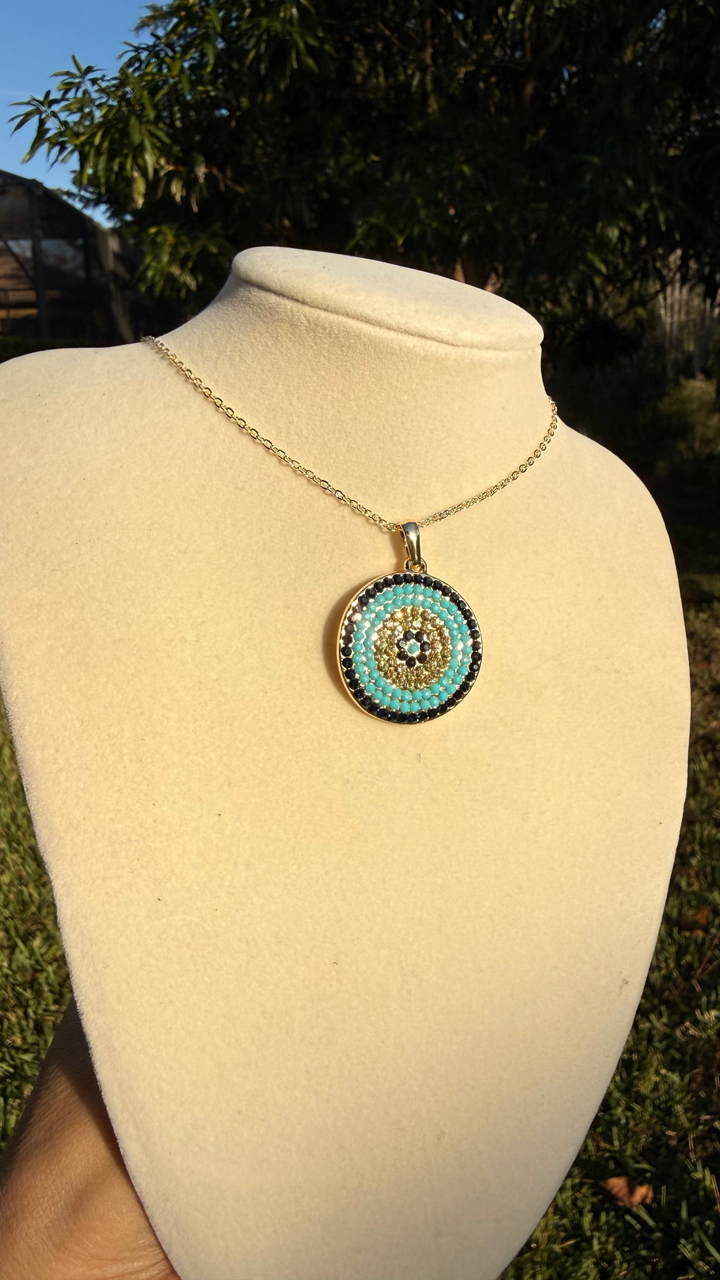 Handmade Zirconia Necklace