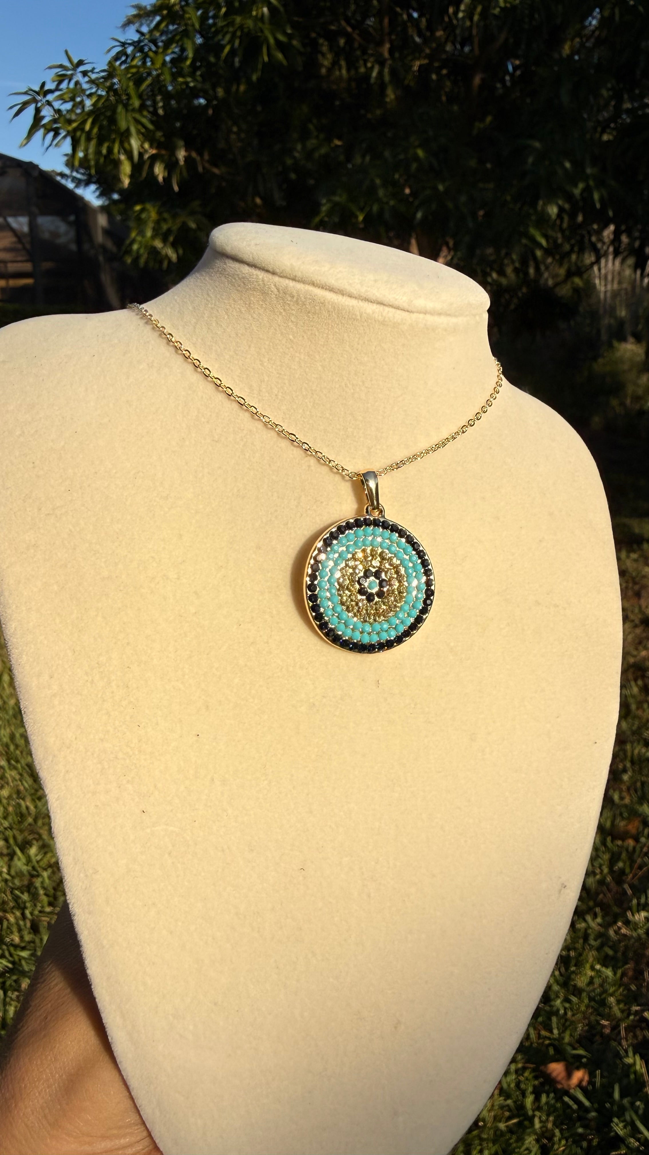 Handmade Zirconia Necklace
