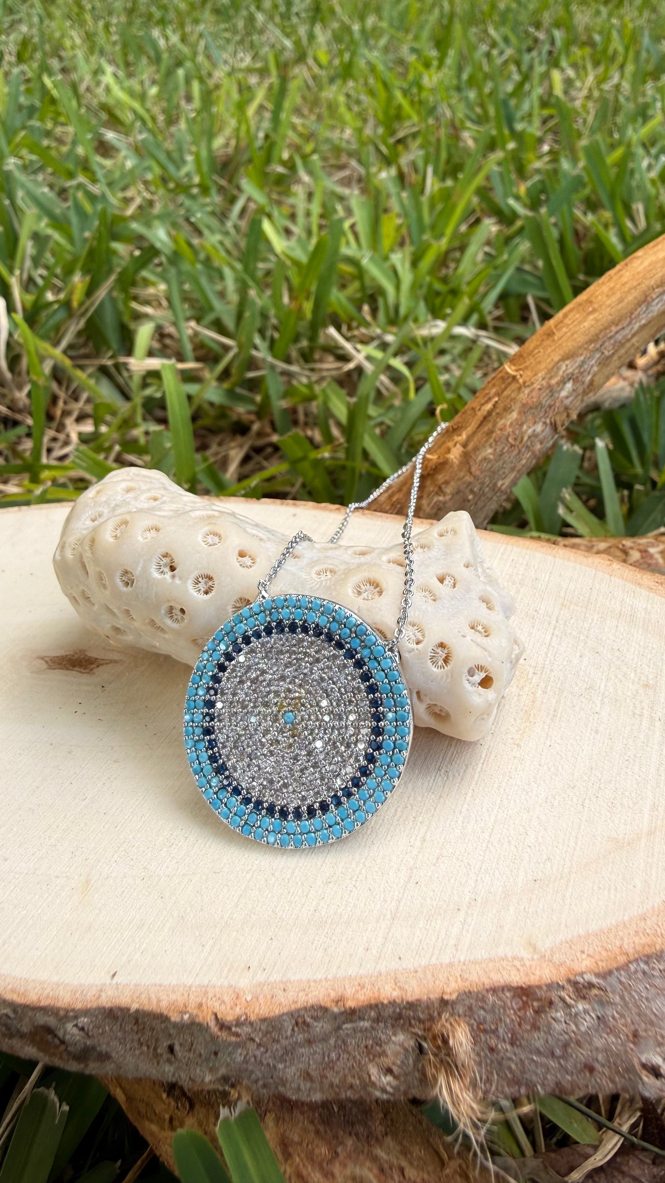 Handmade Zirconia Necklace