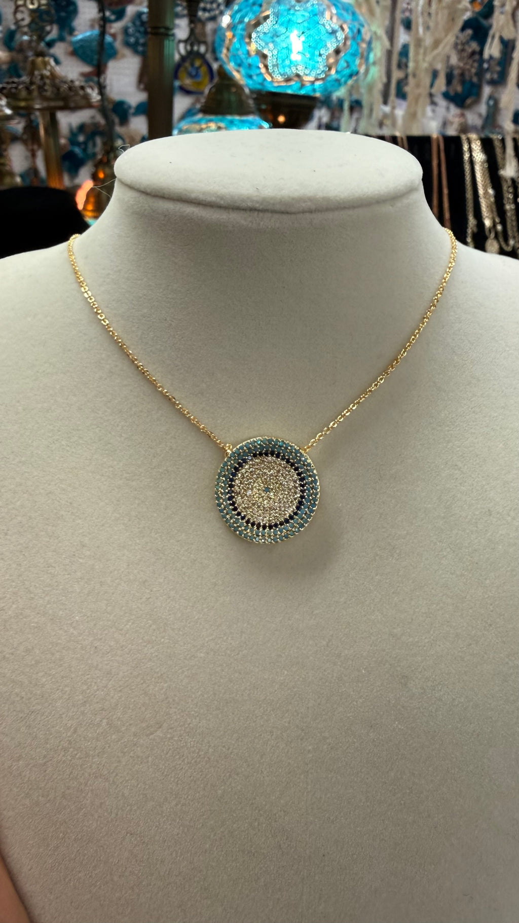 Handmade Zirconia Necklace