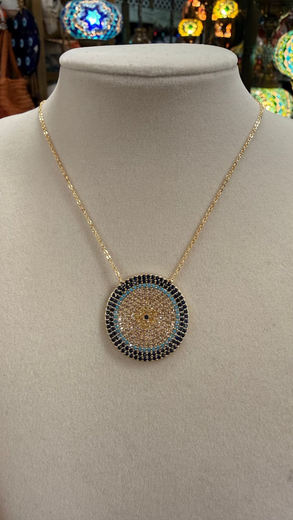 Handmade Zirconia Necklace