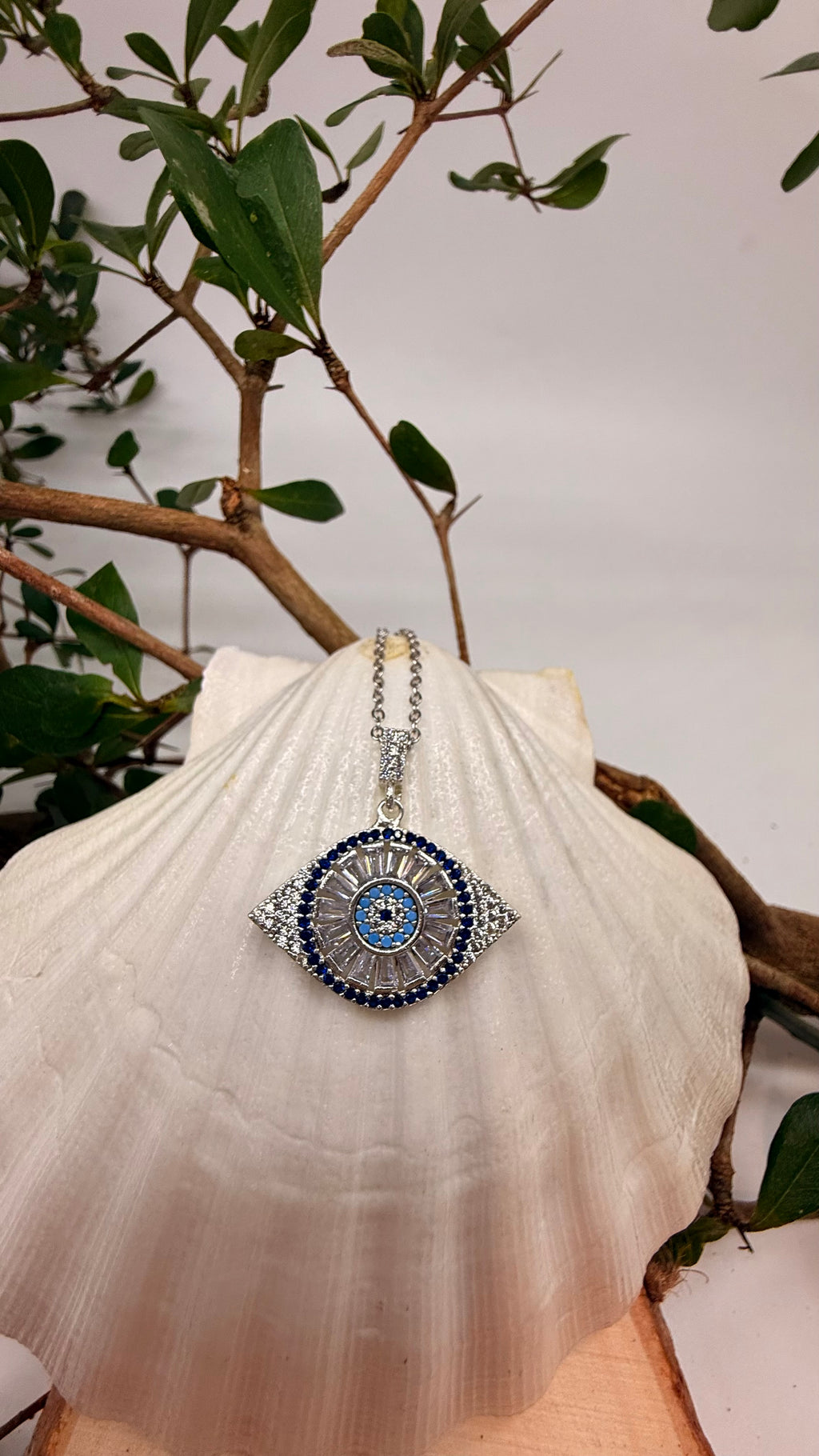 Stainless steel Zirconia Necklace