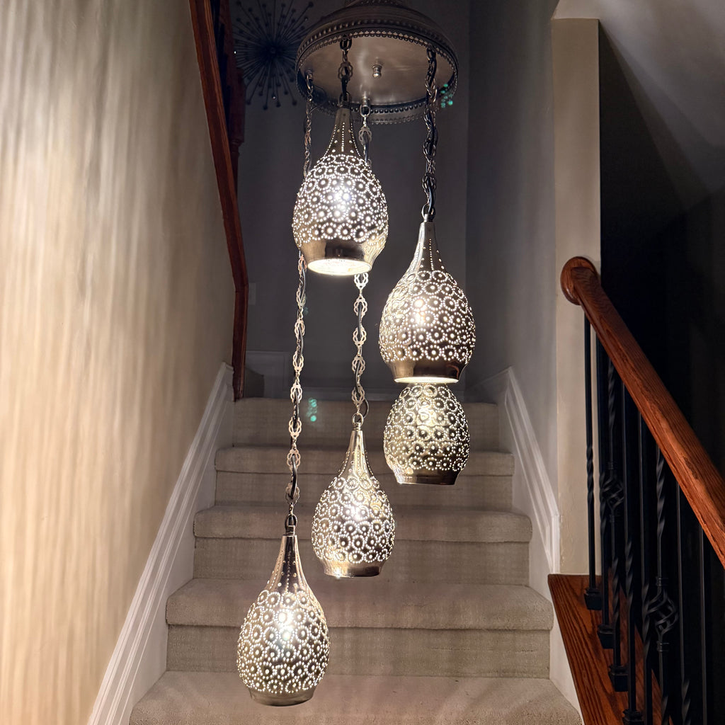 Handmade Brass Chandeliers