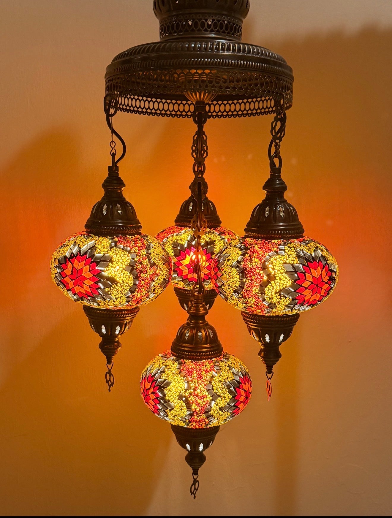 Turkish Mosaic Chandeliers