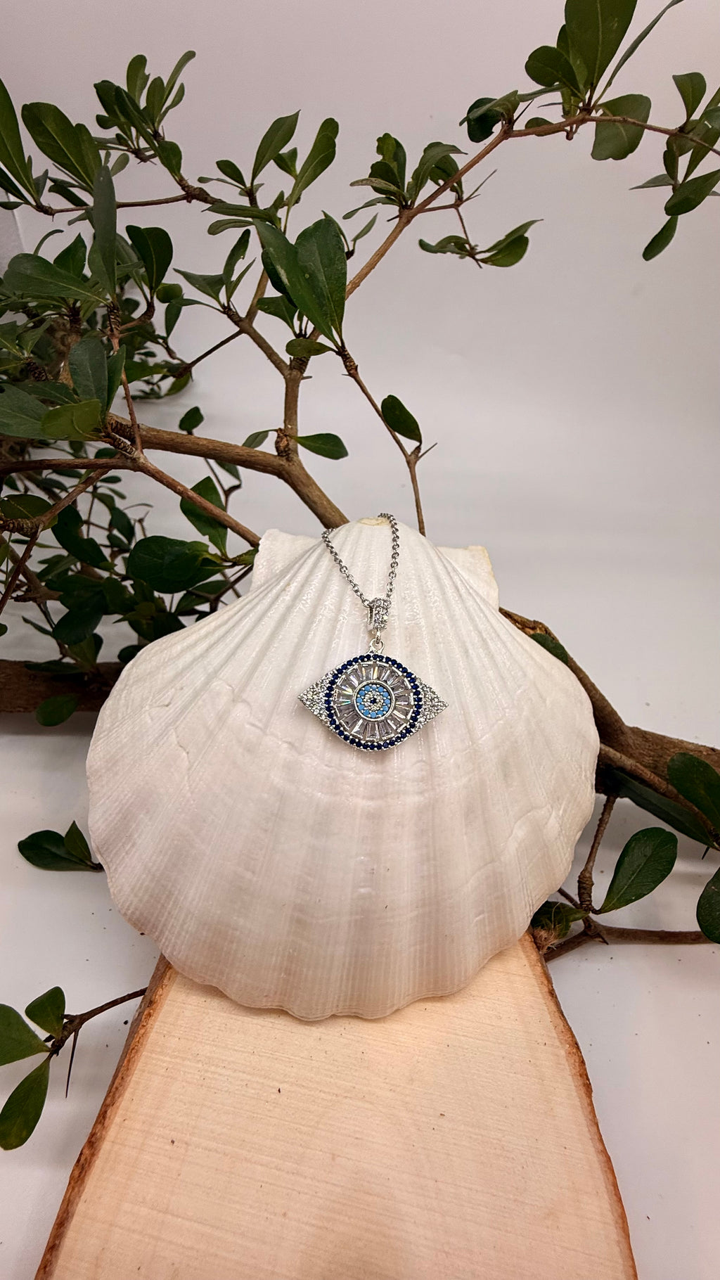 Stainless steel Zirconia Necklace