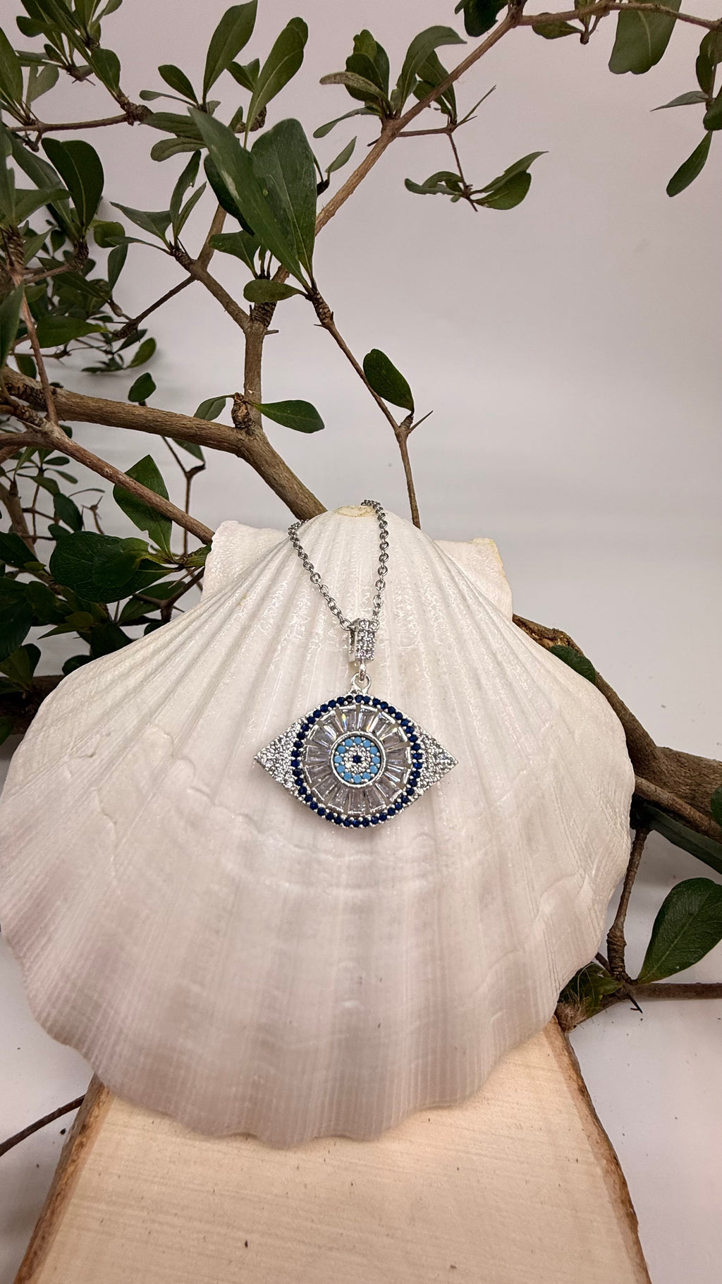 Stainless steel Zirconia Necklace
