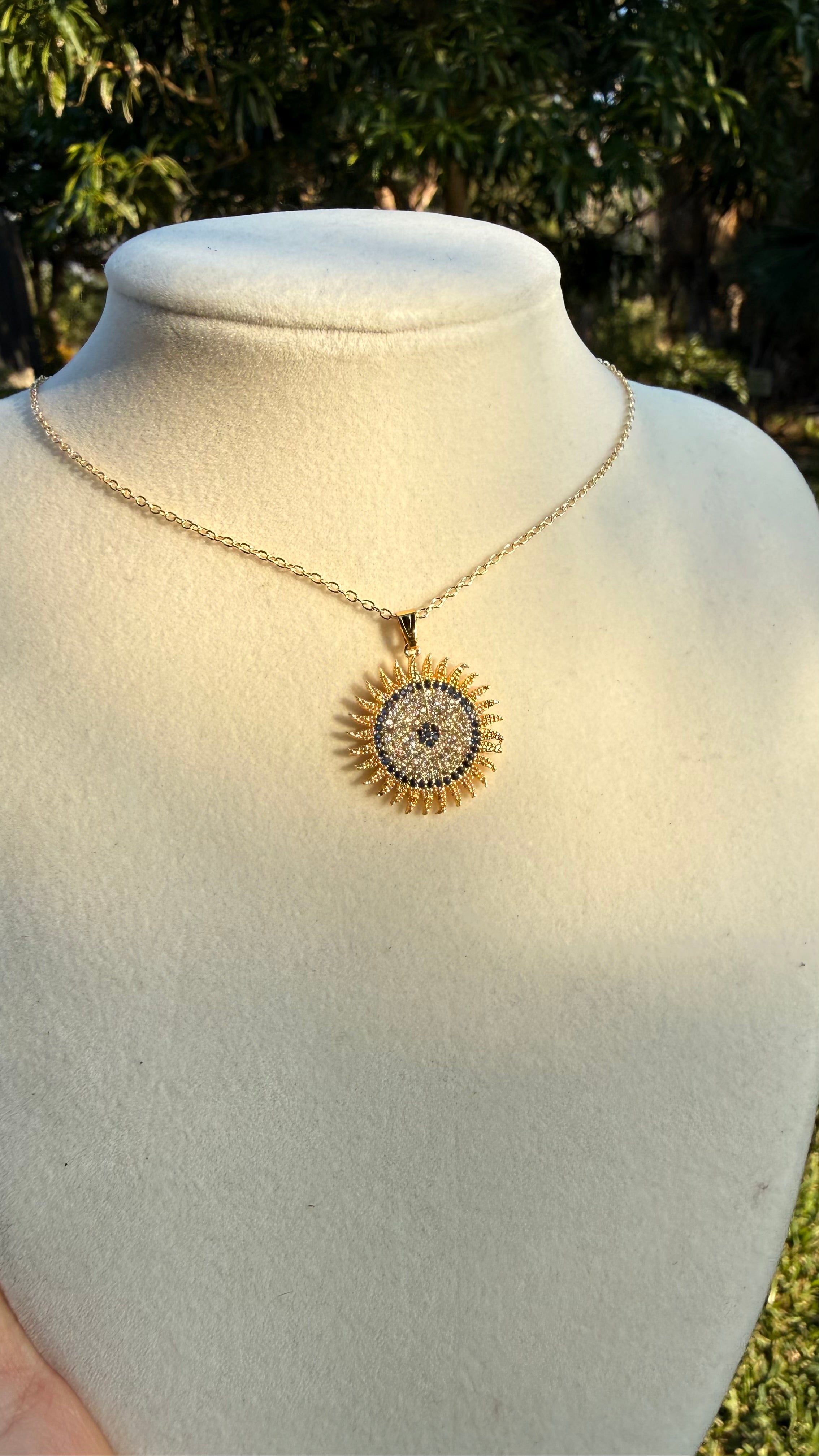 Handmade Zirconia Necklace