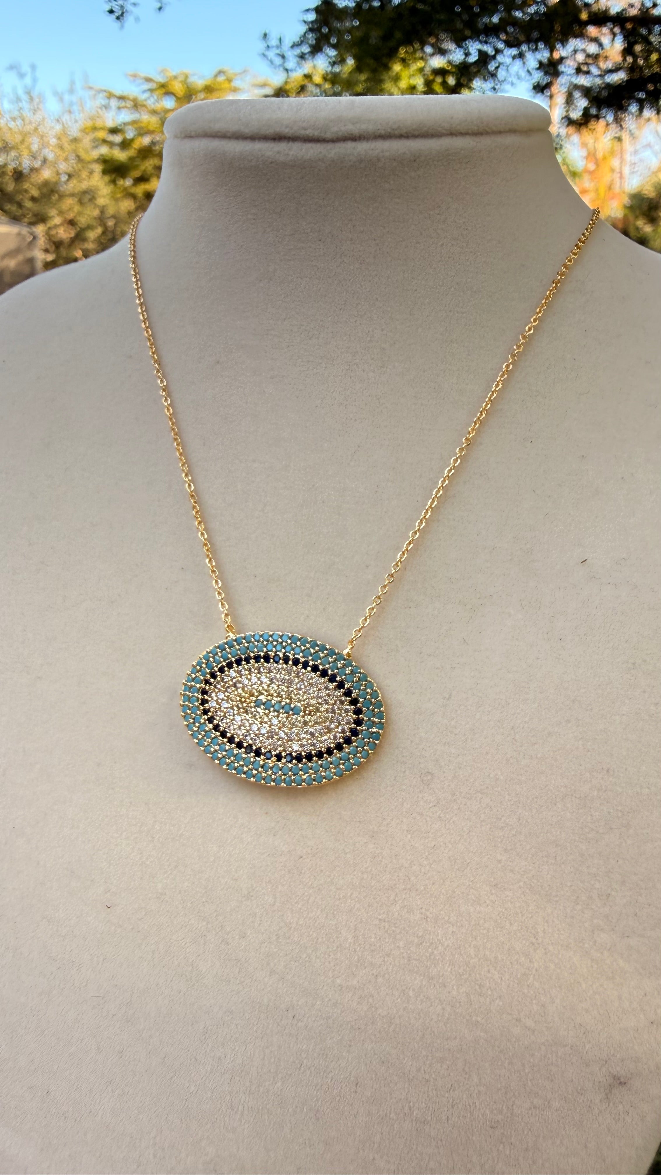 Handmade Zirconia Necklace