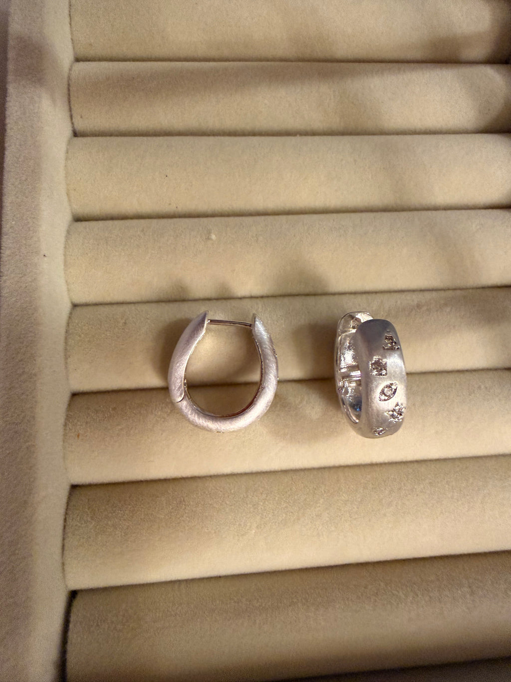 Sterling silver earrings