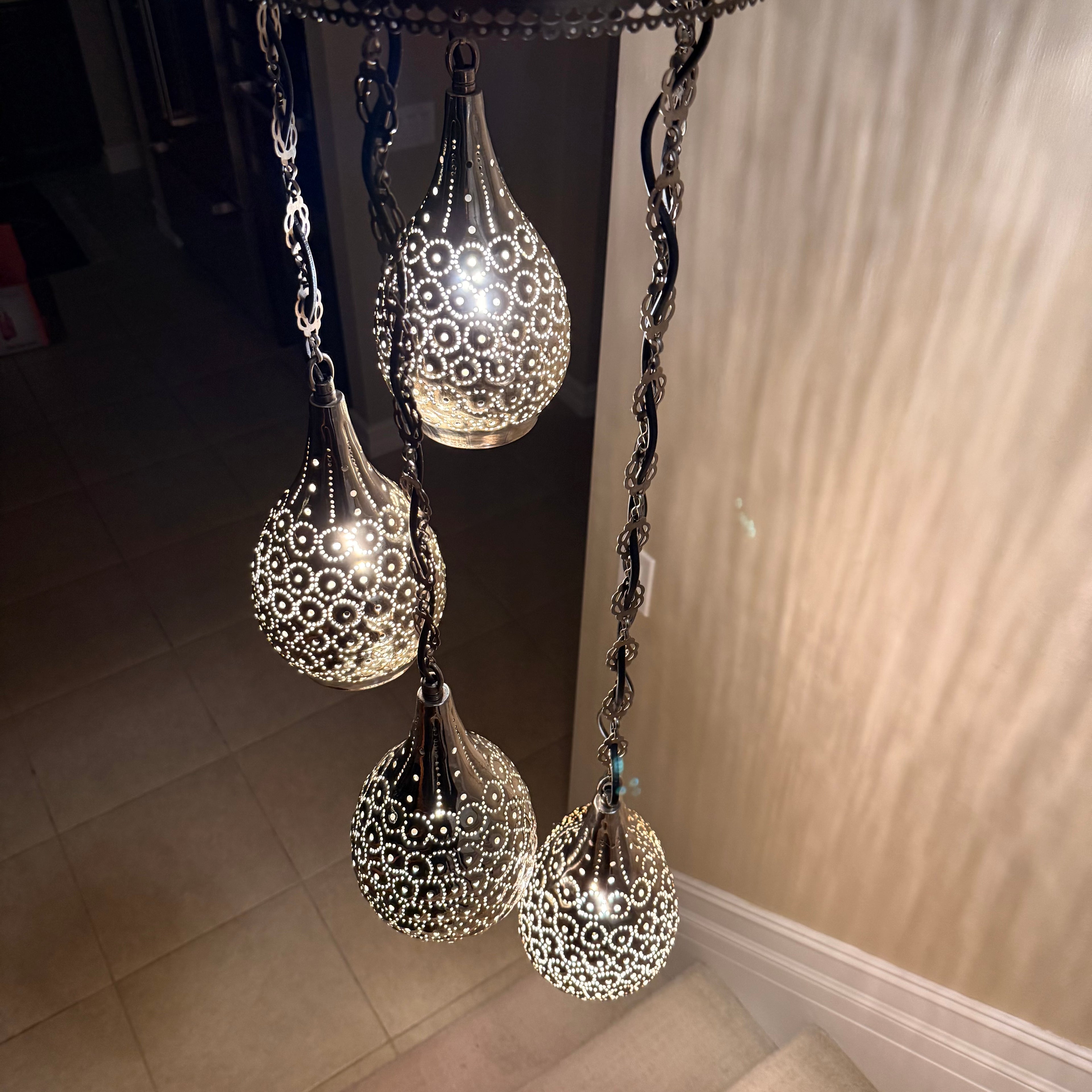 Handmade Brass Chandeliers