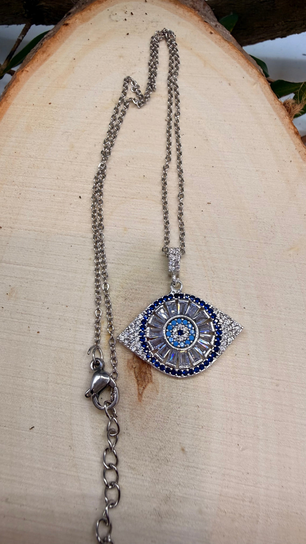 Stainless steel Zirconia Necklace