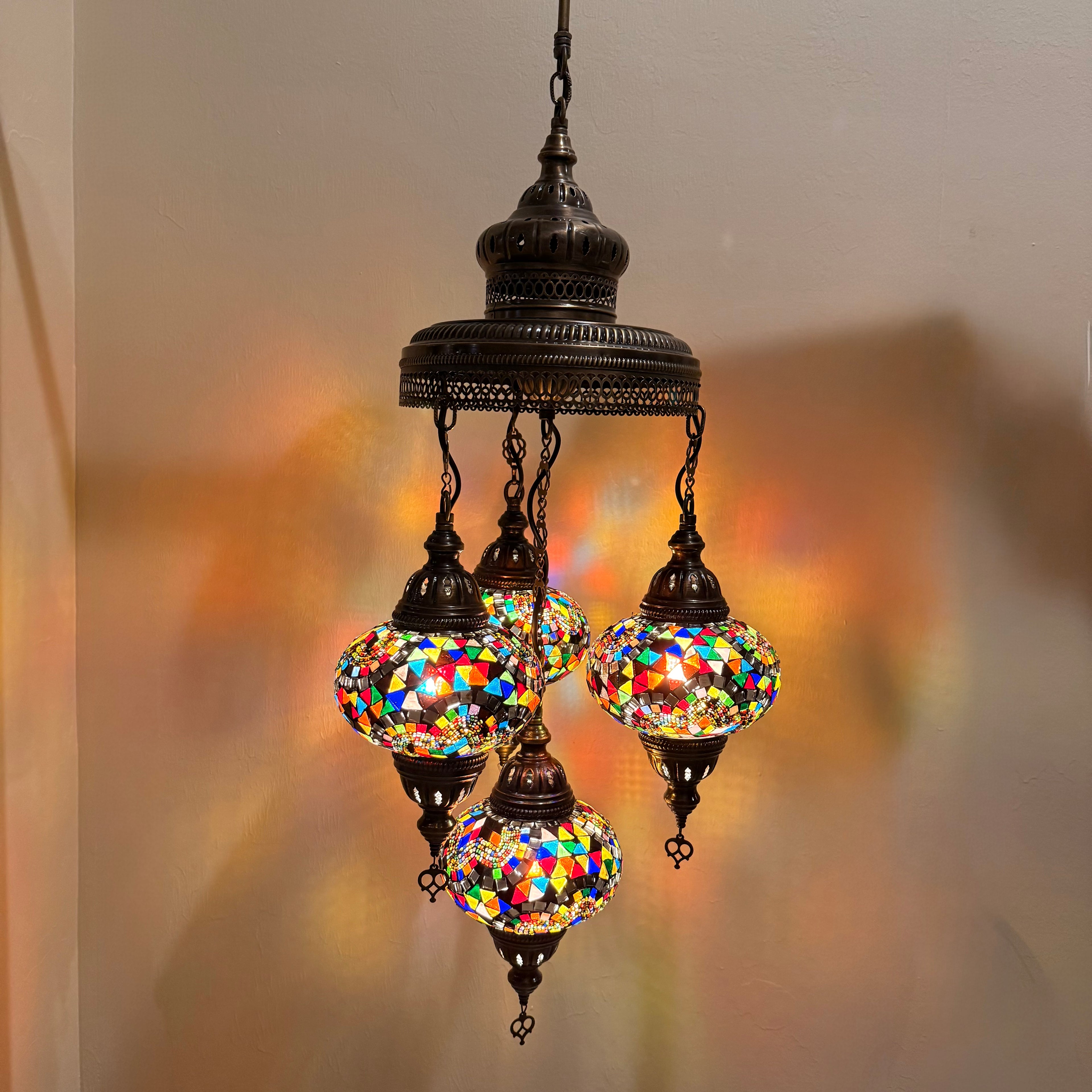 Turkish Mosaic Chandellers