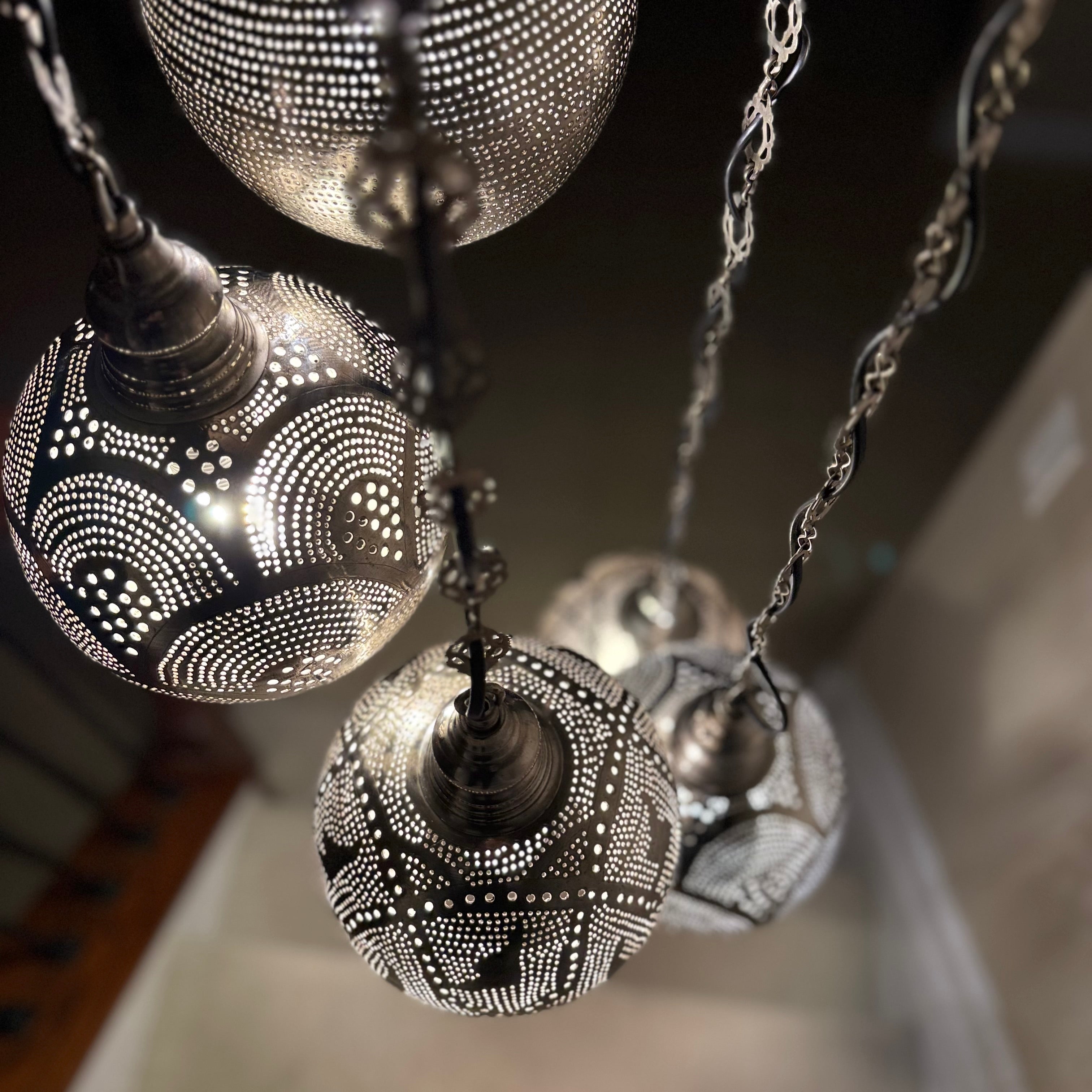 Handmade Brass Chandeliers