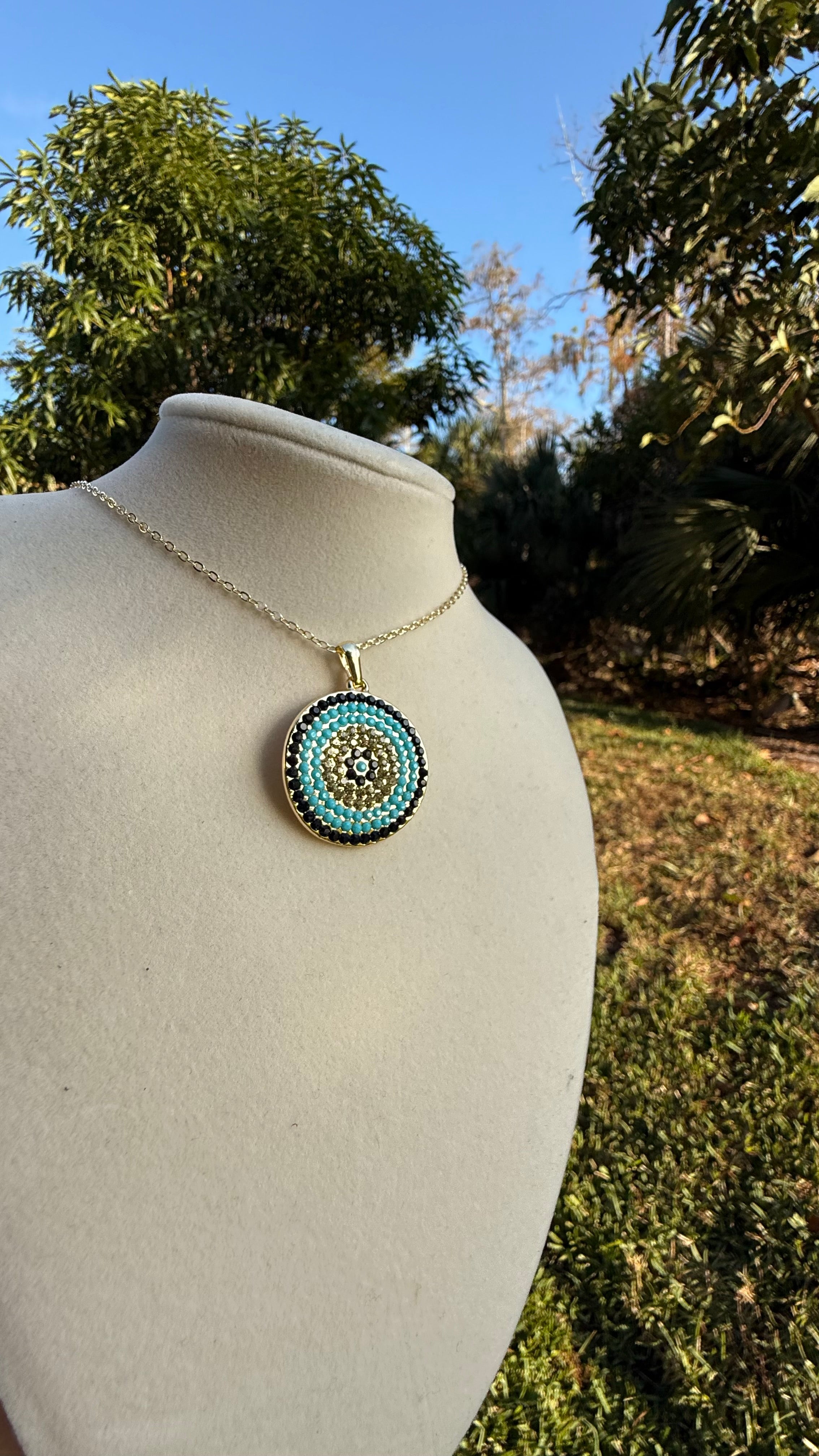 Handmade Zirconia Necklace