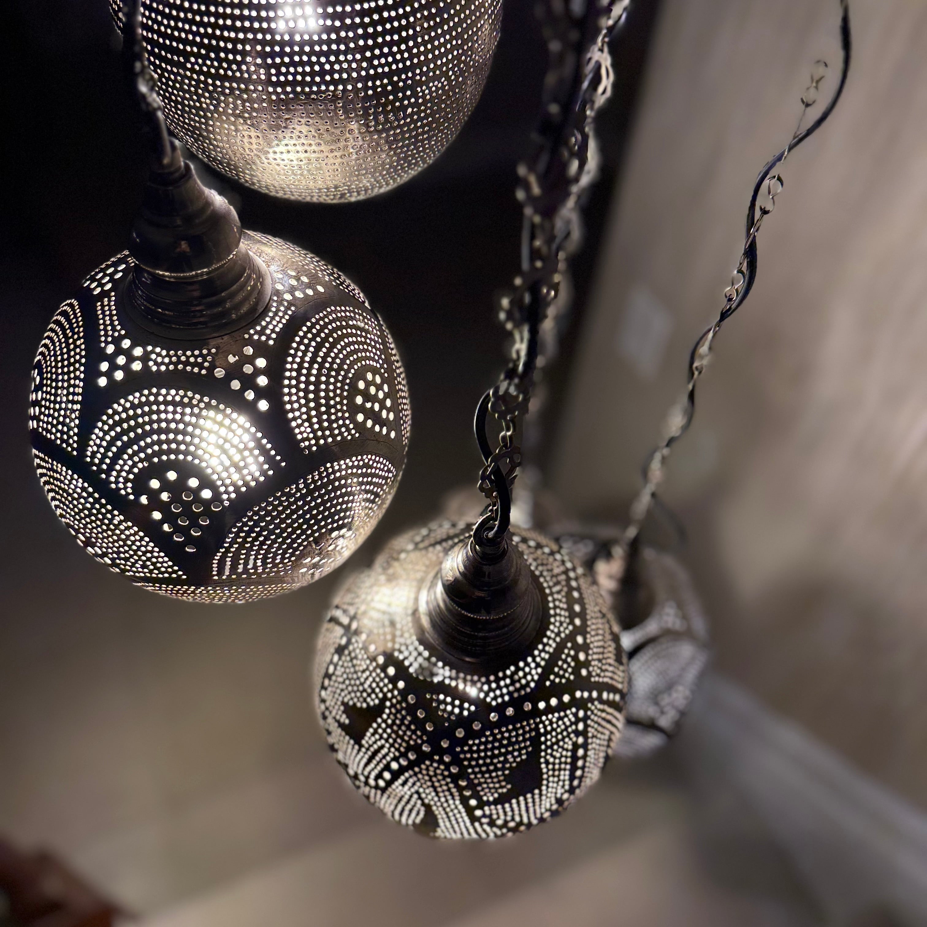 Handmade Brass Chandeliers