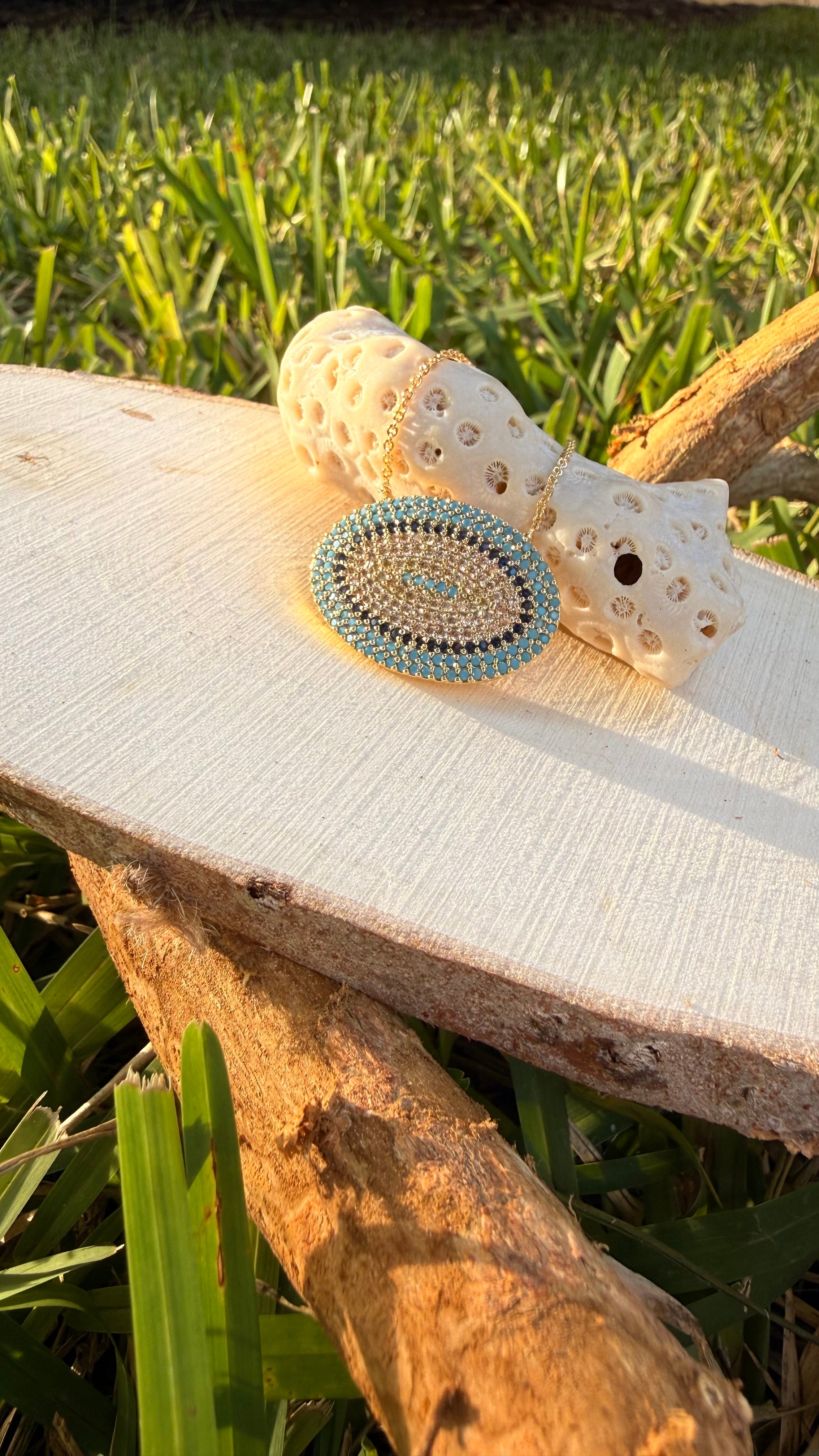 Handmade Zirconia Necklace