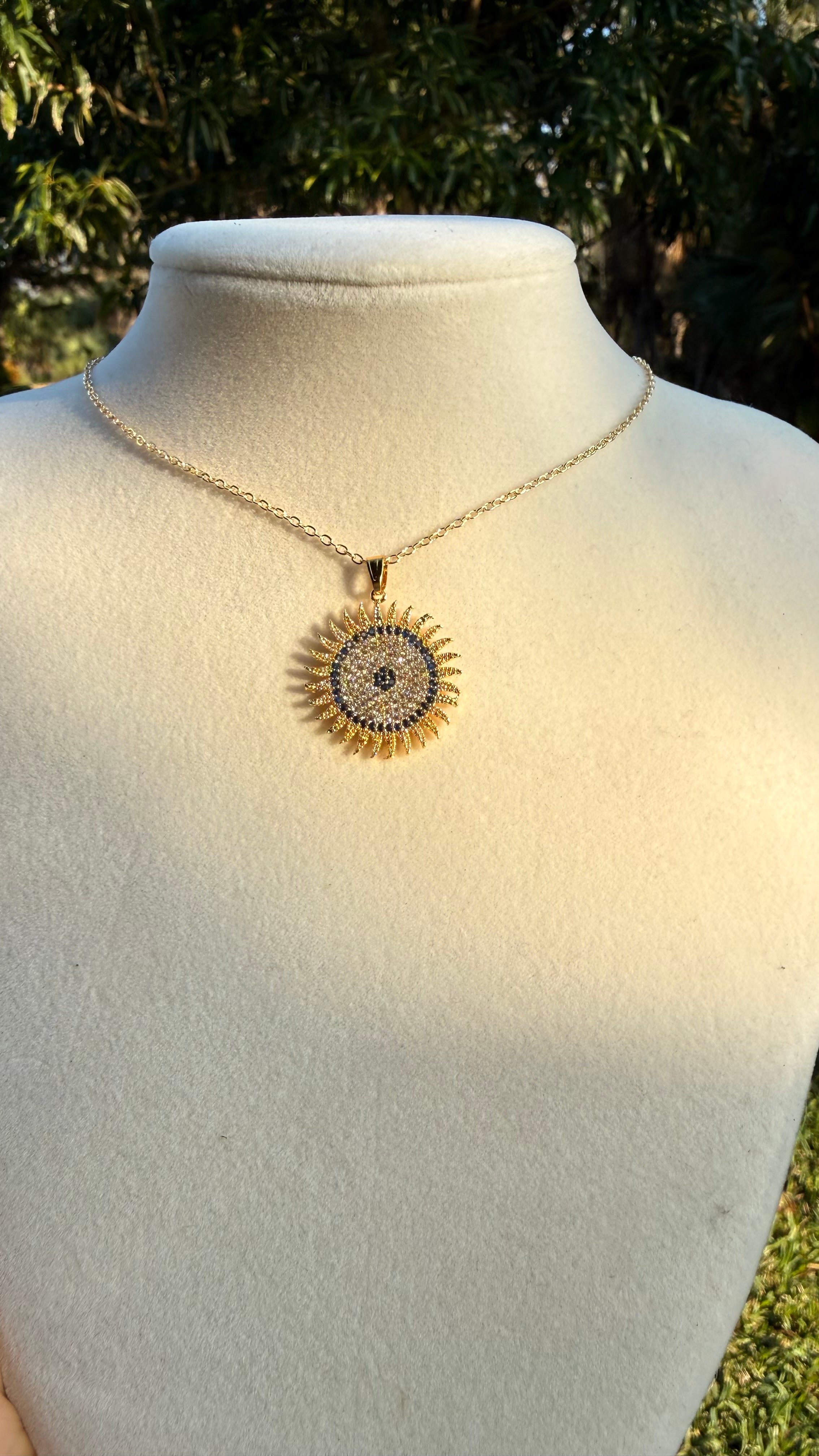 Handmade Zirconia Necklace
