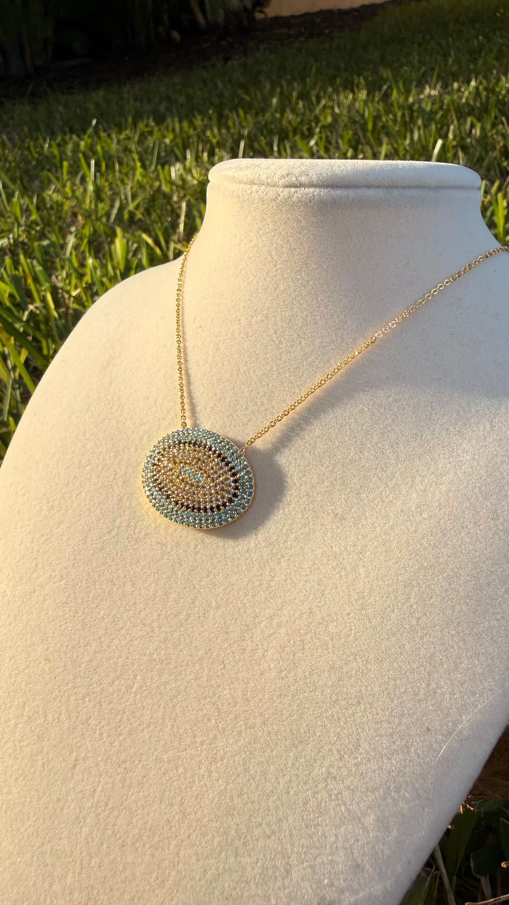 Handmade Zirconia Necklace