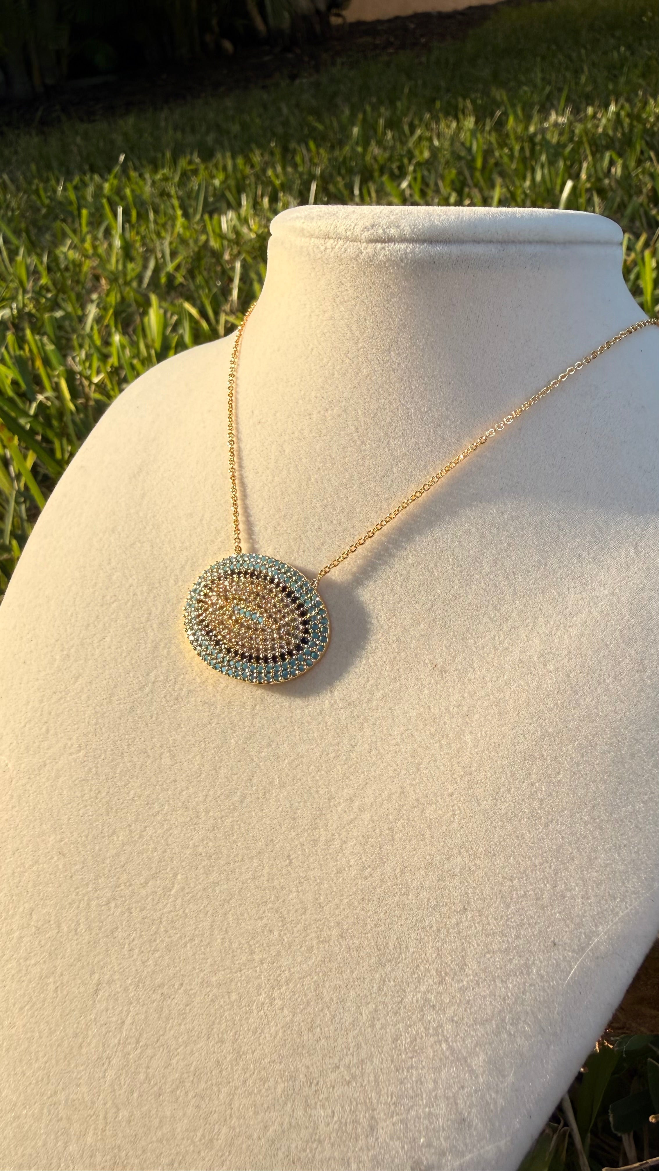 Handmade Zirconia Necklace