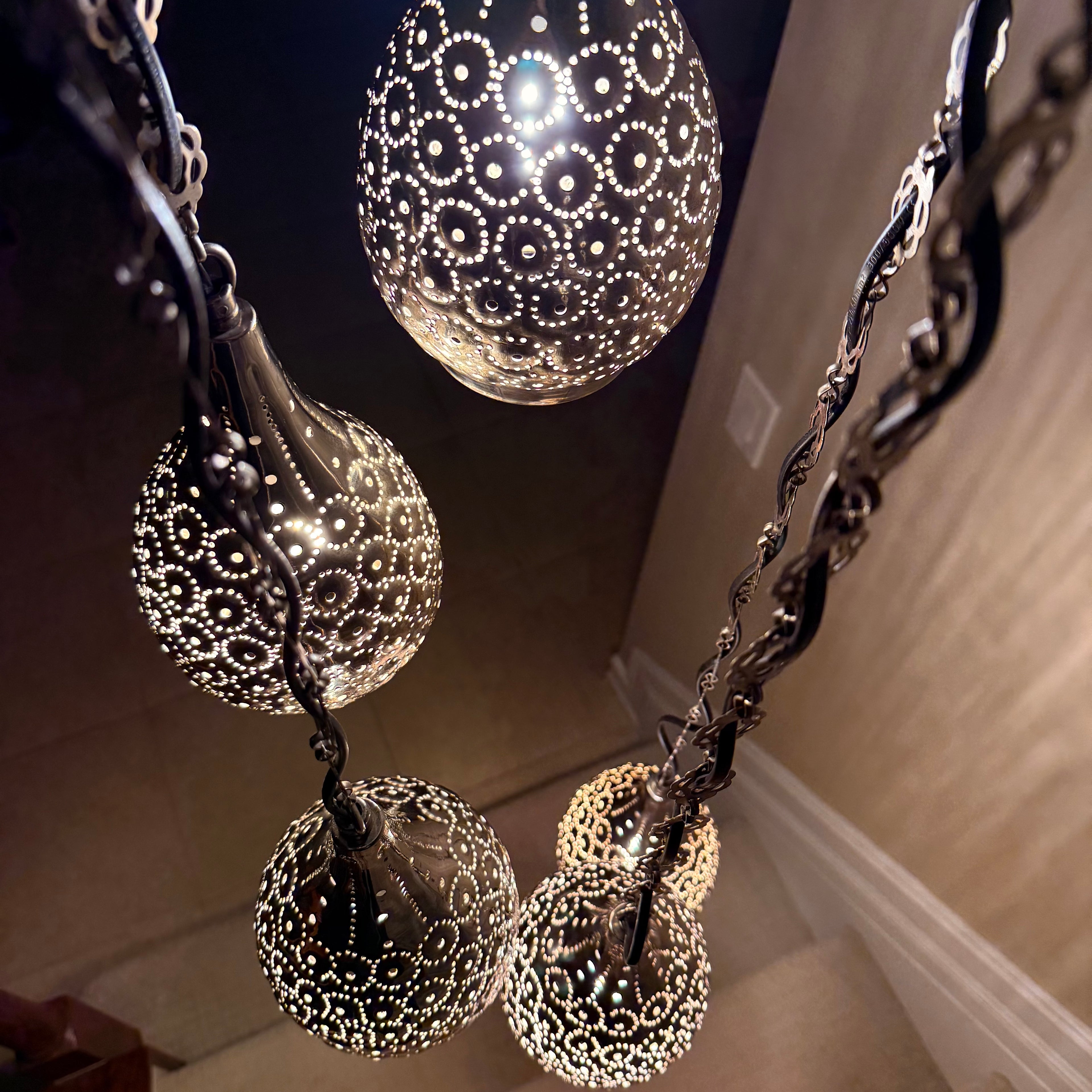Handmade Brass Chandeliers