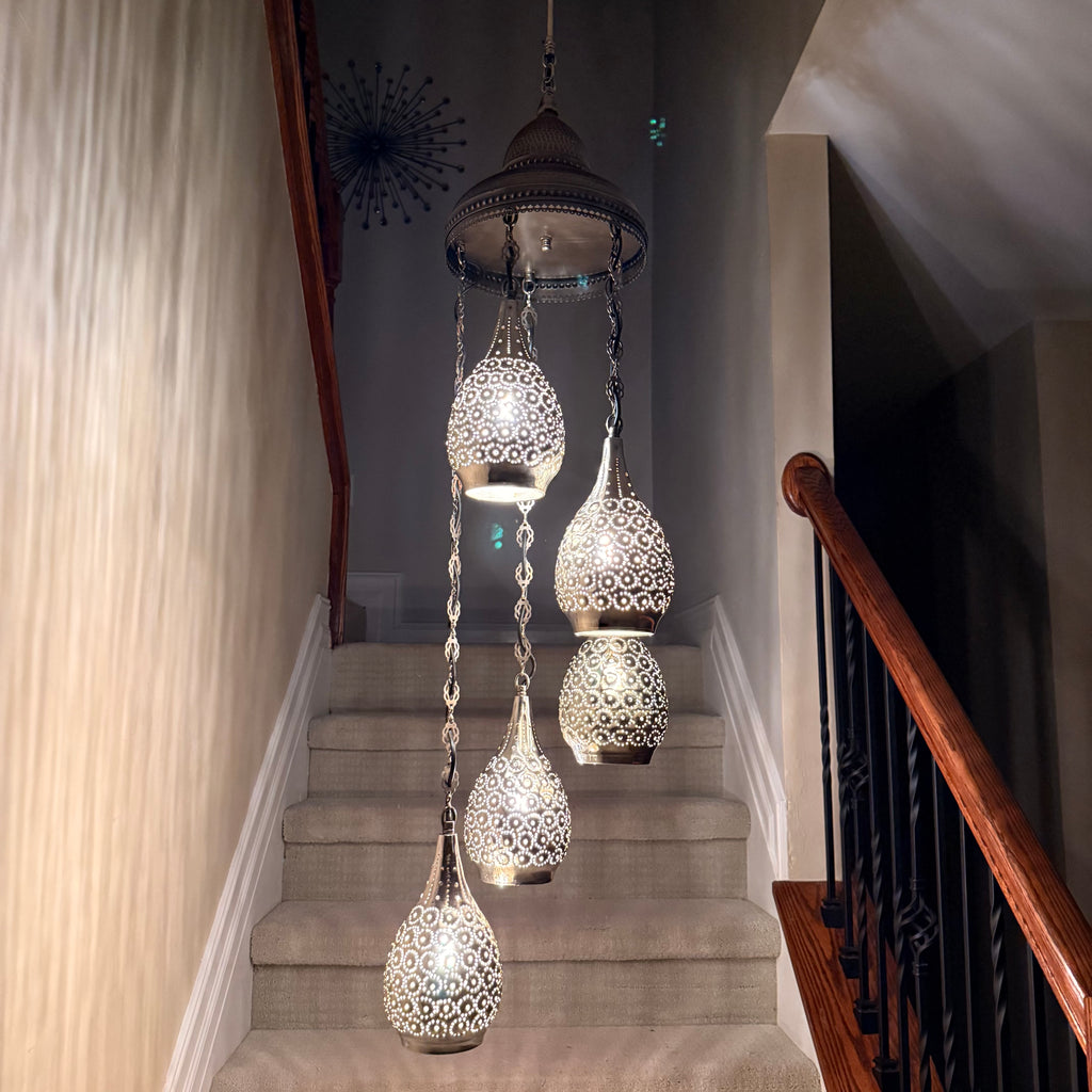 Handmade Brass Chandeliers