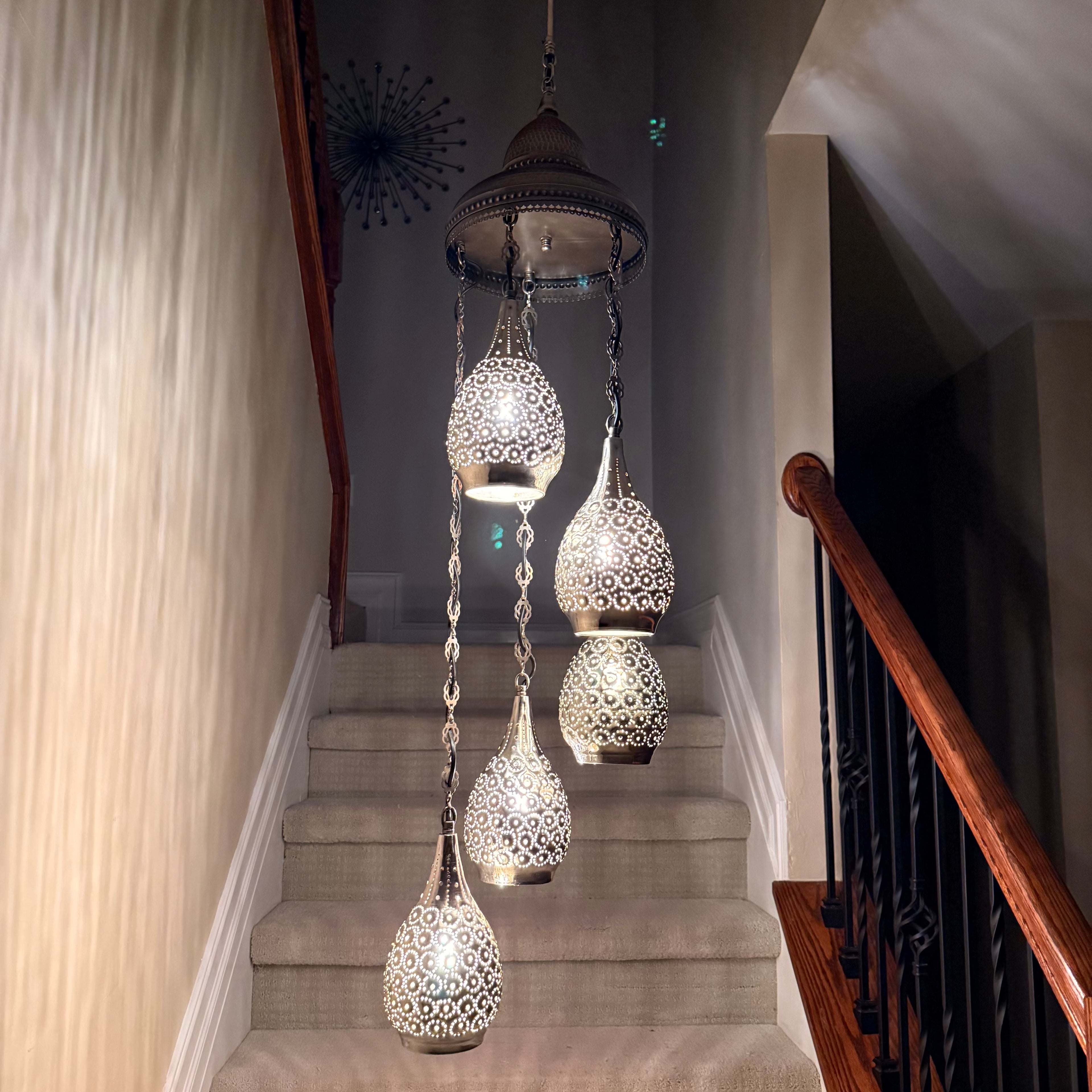 Handmade Brass Chandeliers