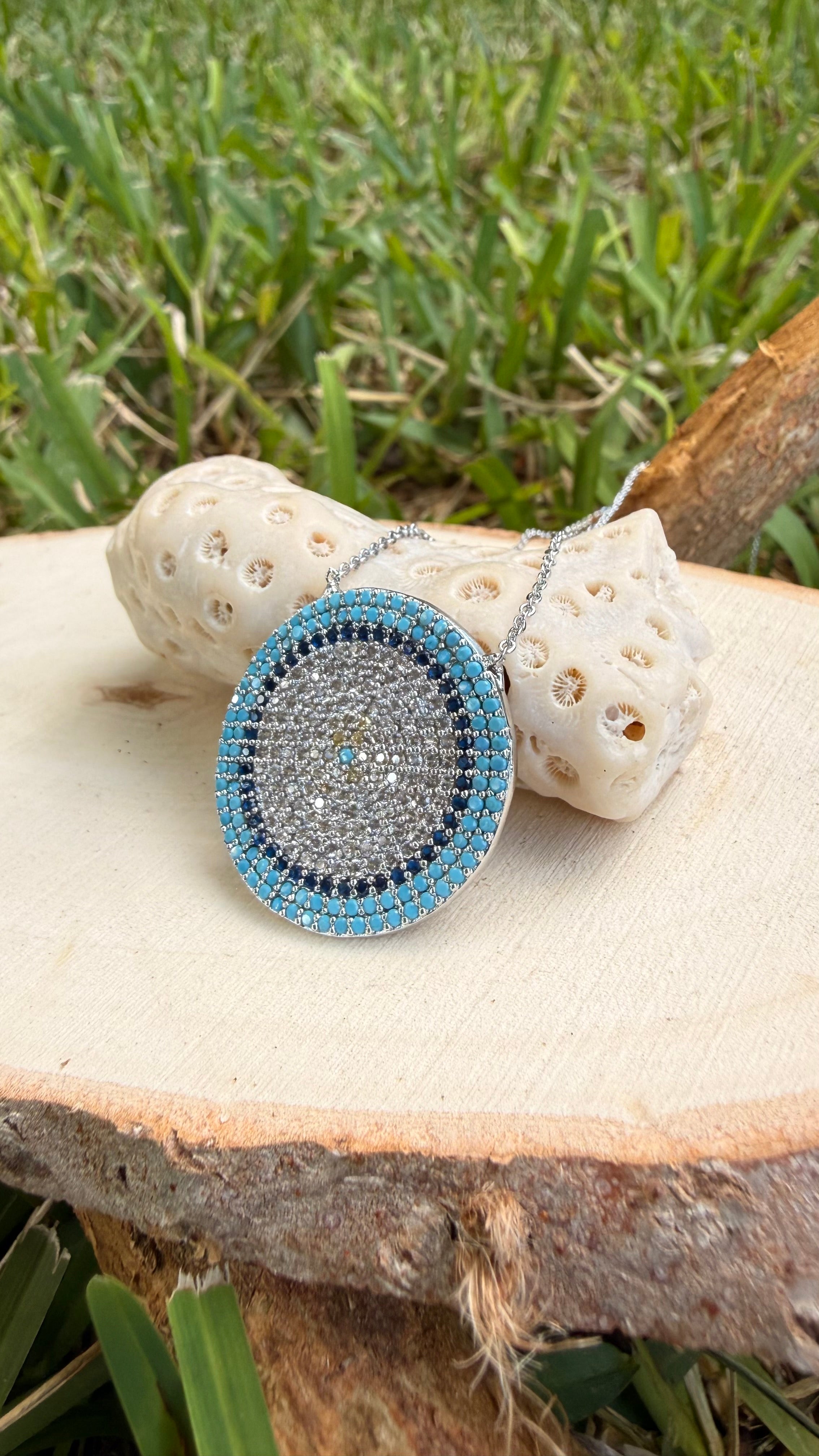 Handmade Zirconia Necklace