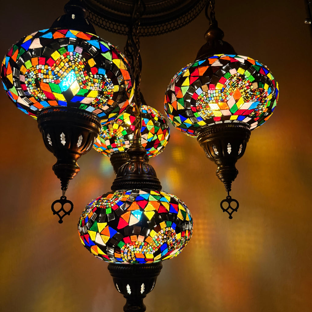 Turkish Mosaic Chandellers
