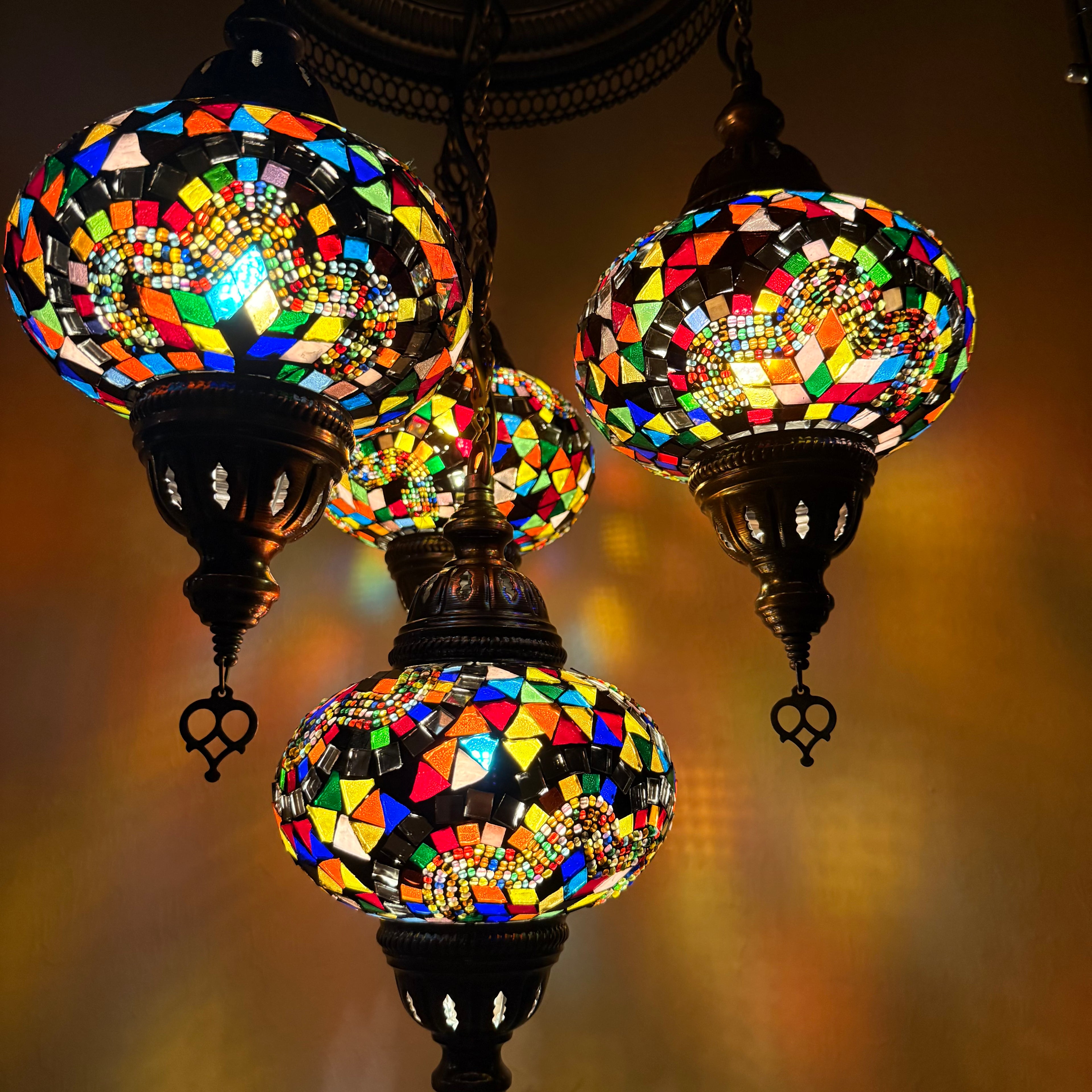 Turkish Mosaic Chandellers