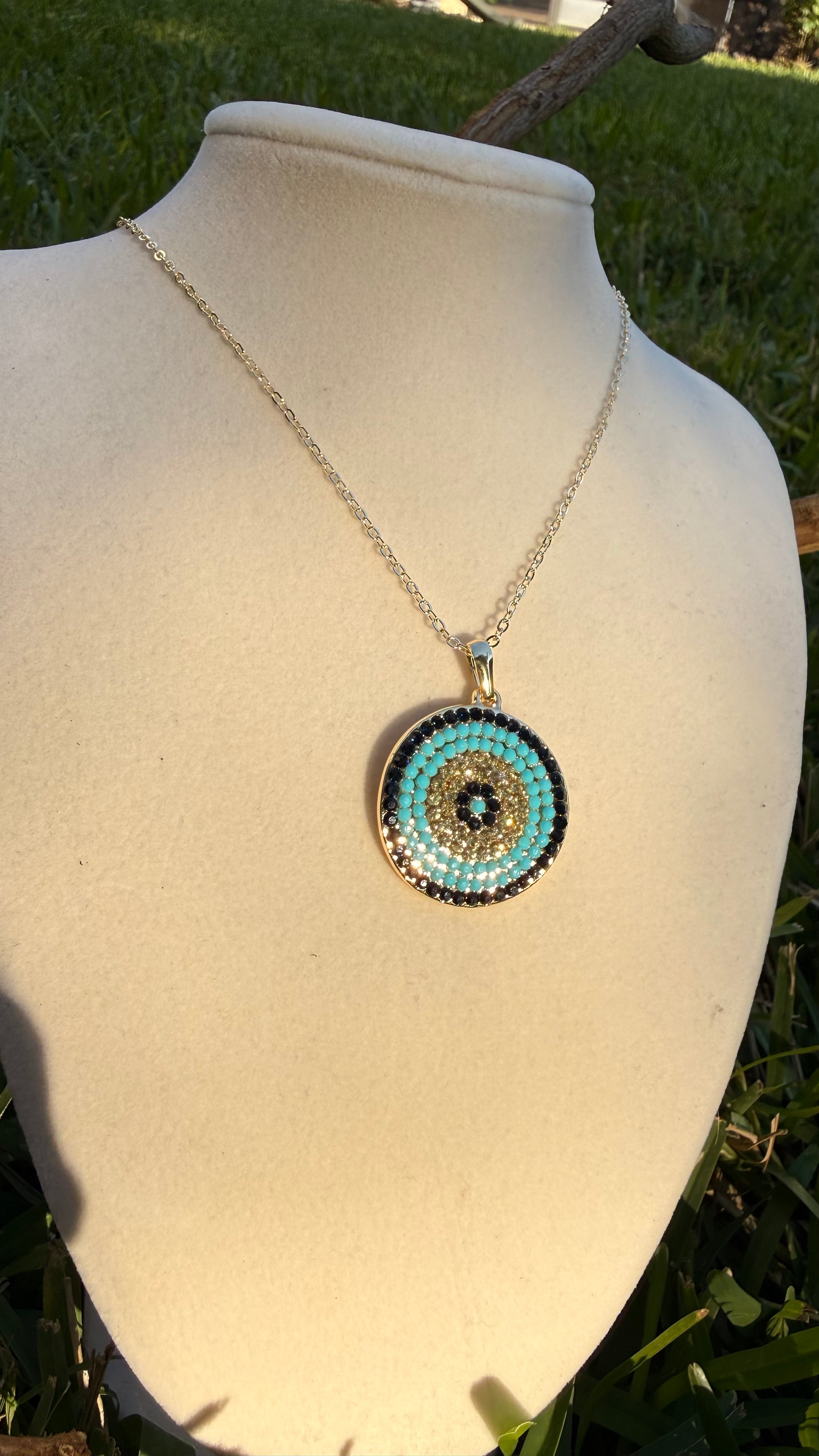 Handmade Zirconia Necklace