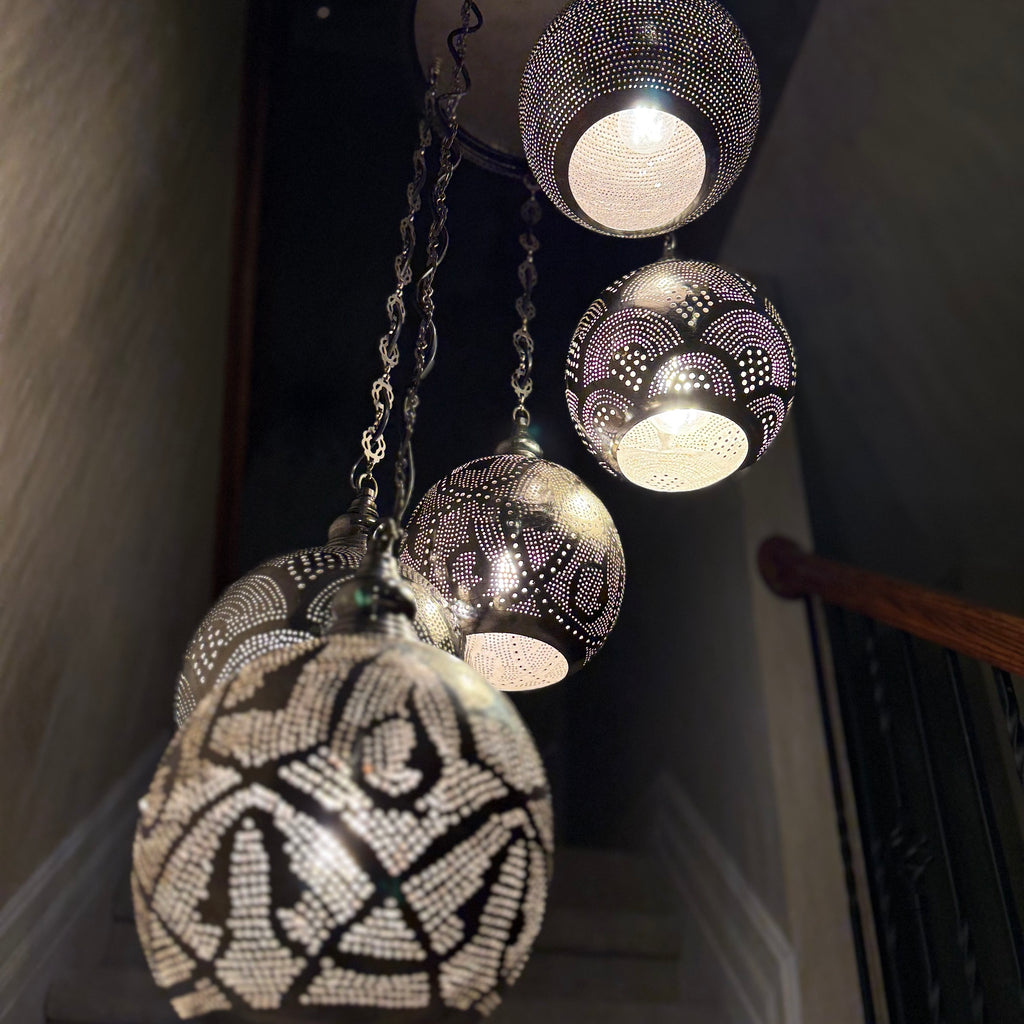 Handmade Brass Chandeliers