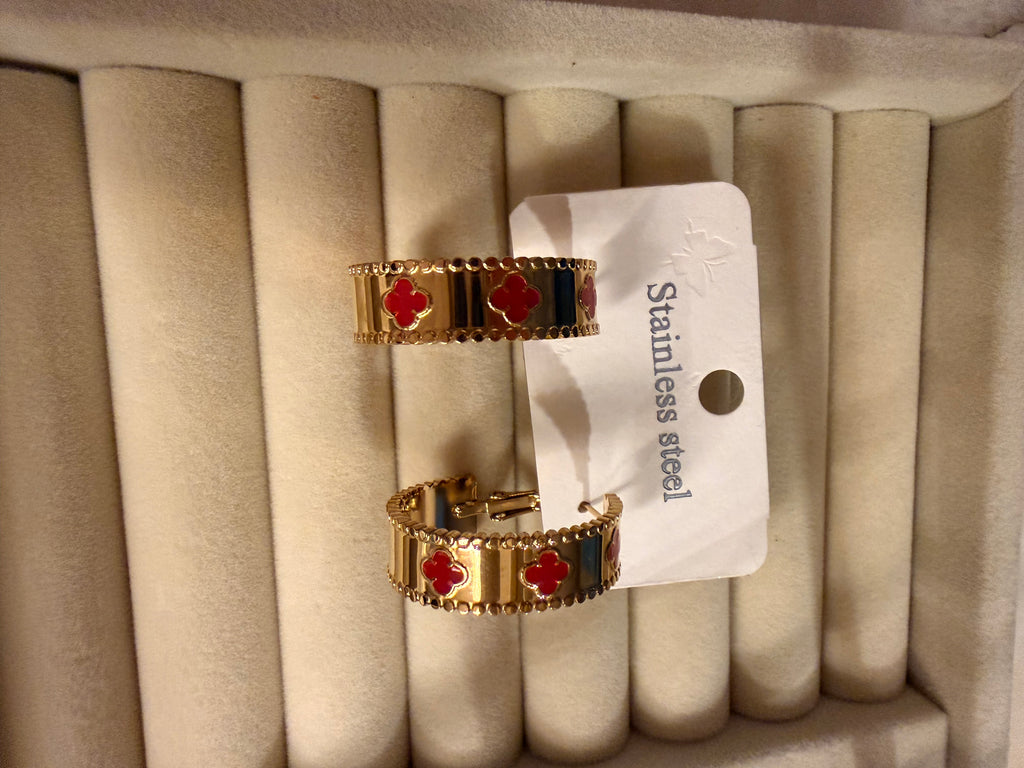 Stainless steel earrings