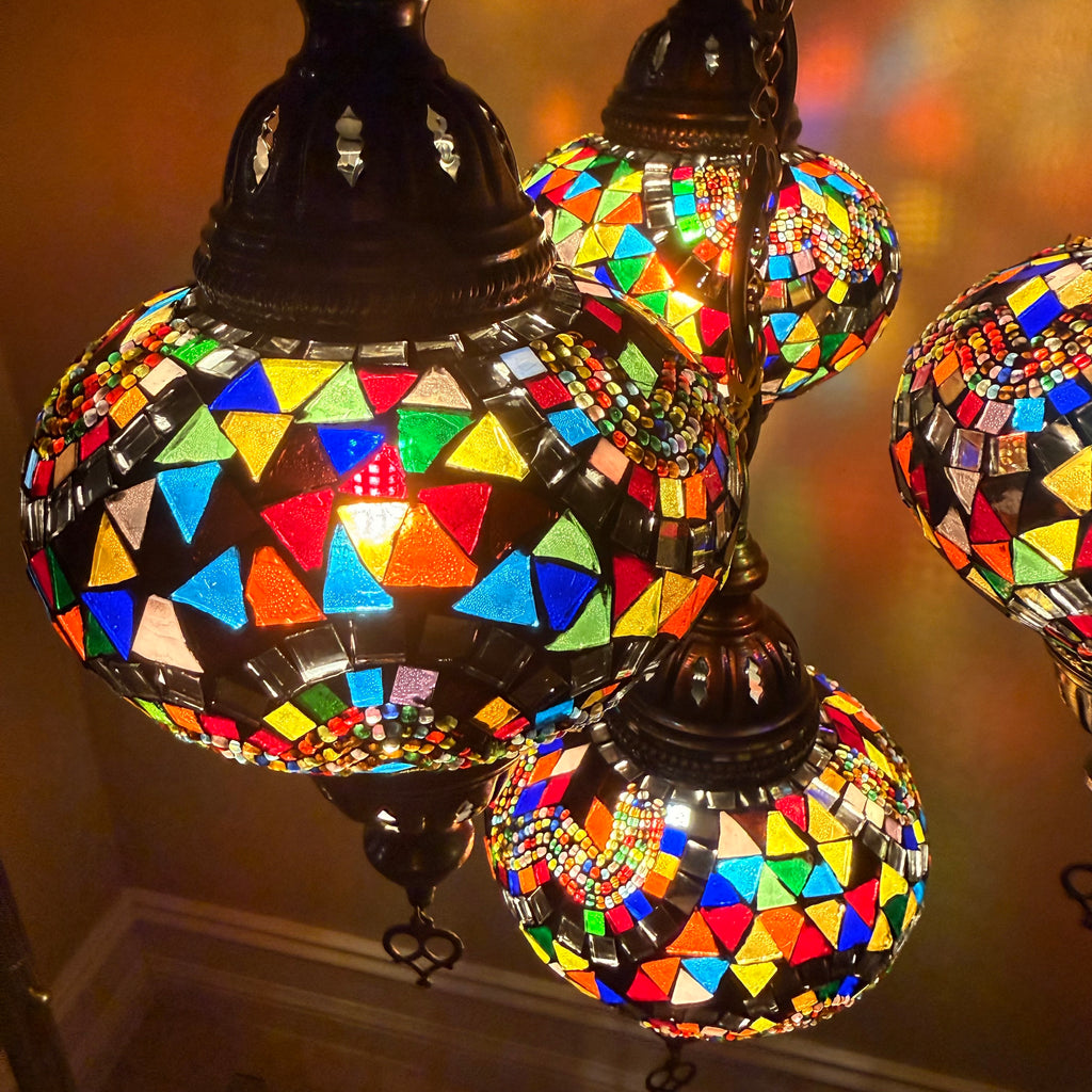 Turkish Mosaic Chandellers