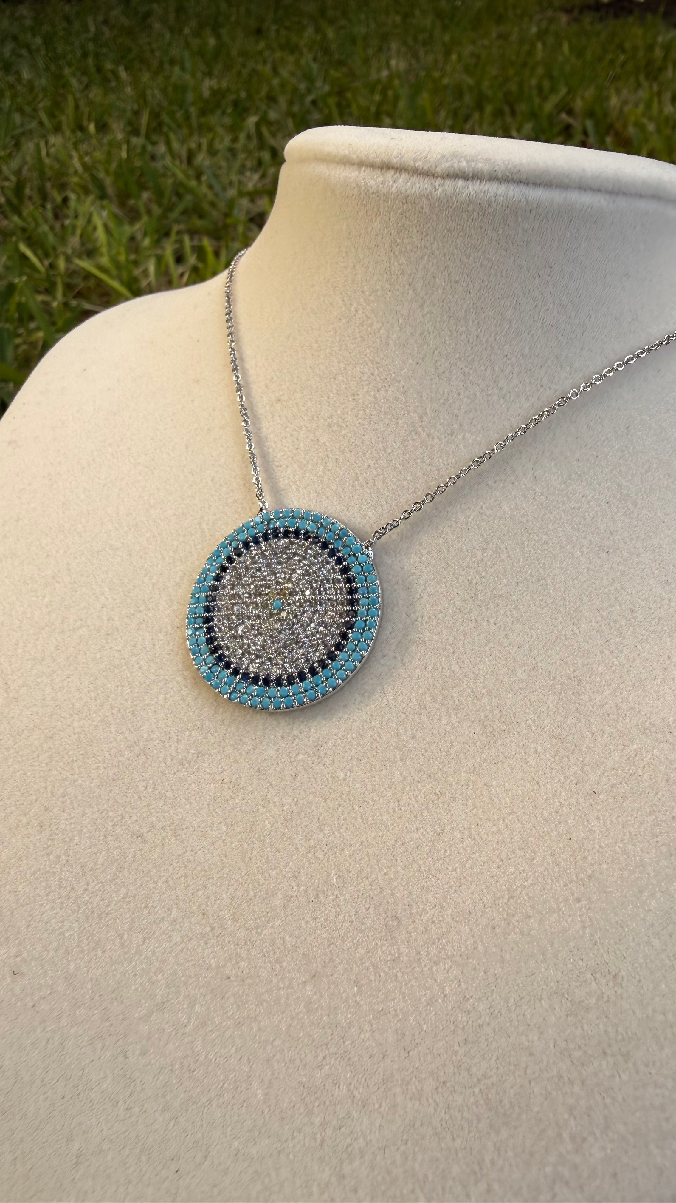 Handmade Zirconia Necklace