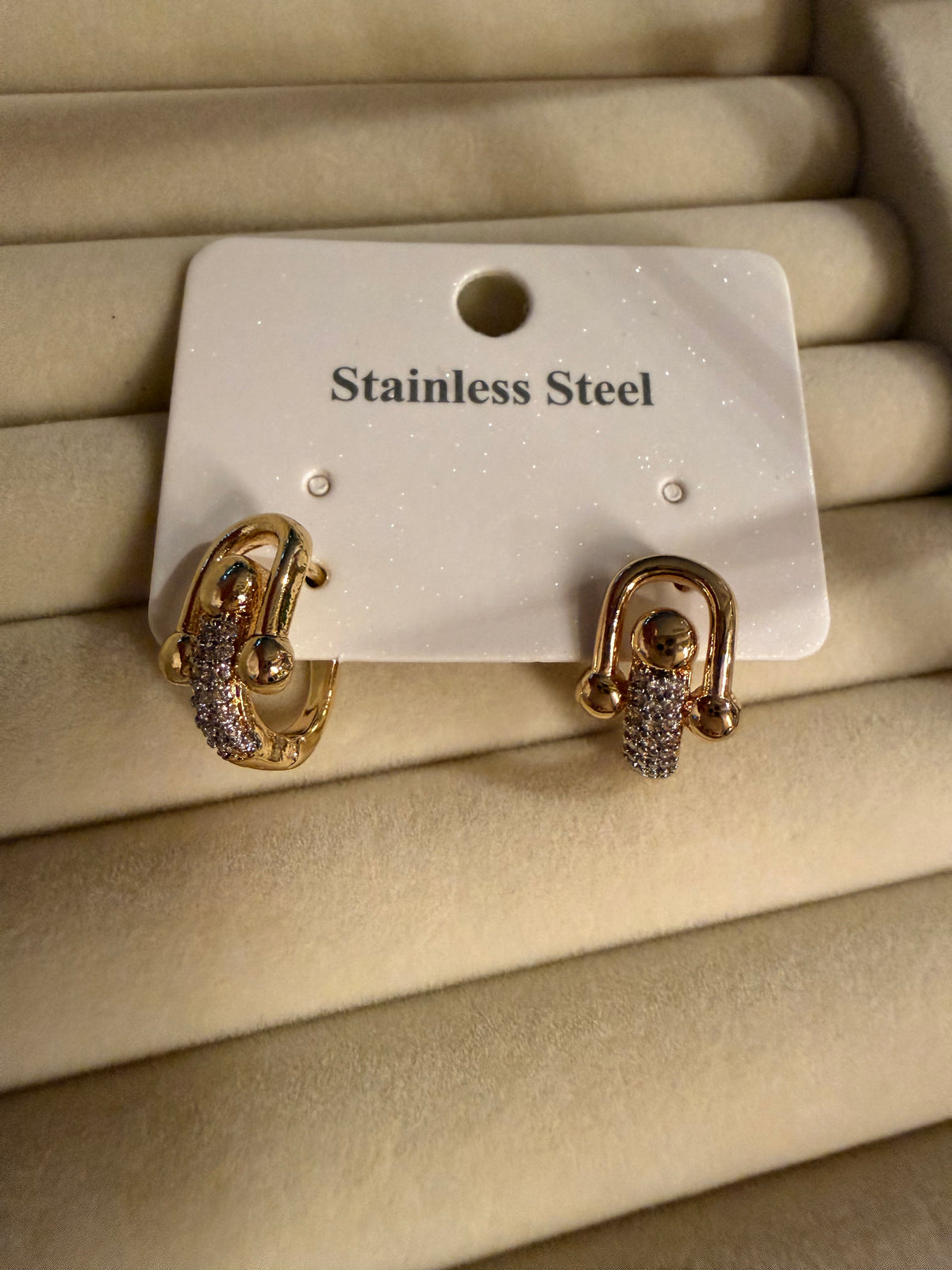 Stainless steel earrings