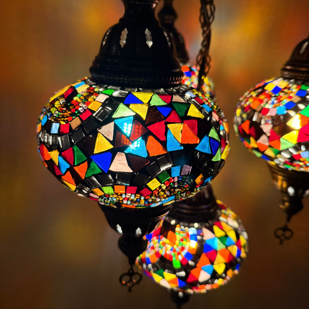 Turkish Mosaic Chandellers