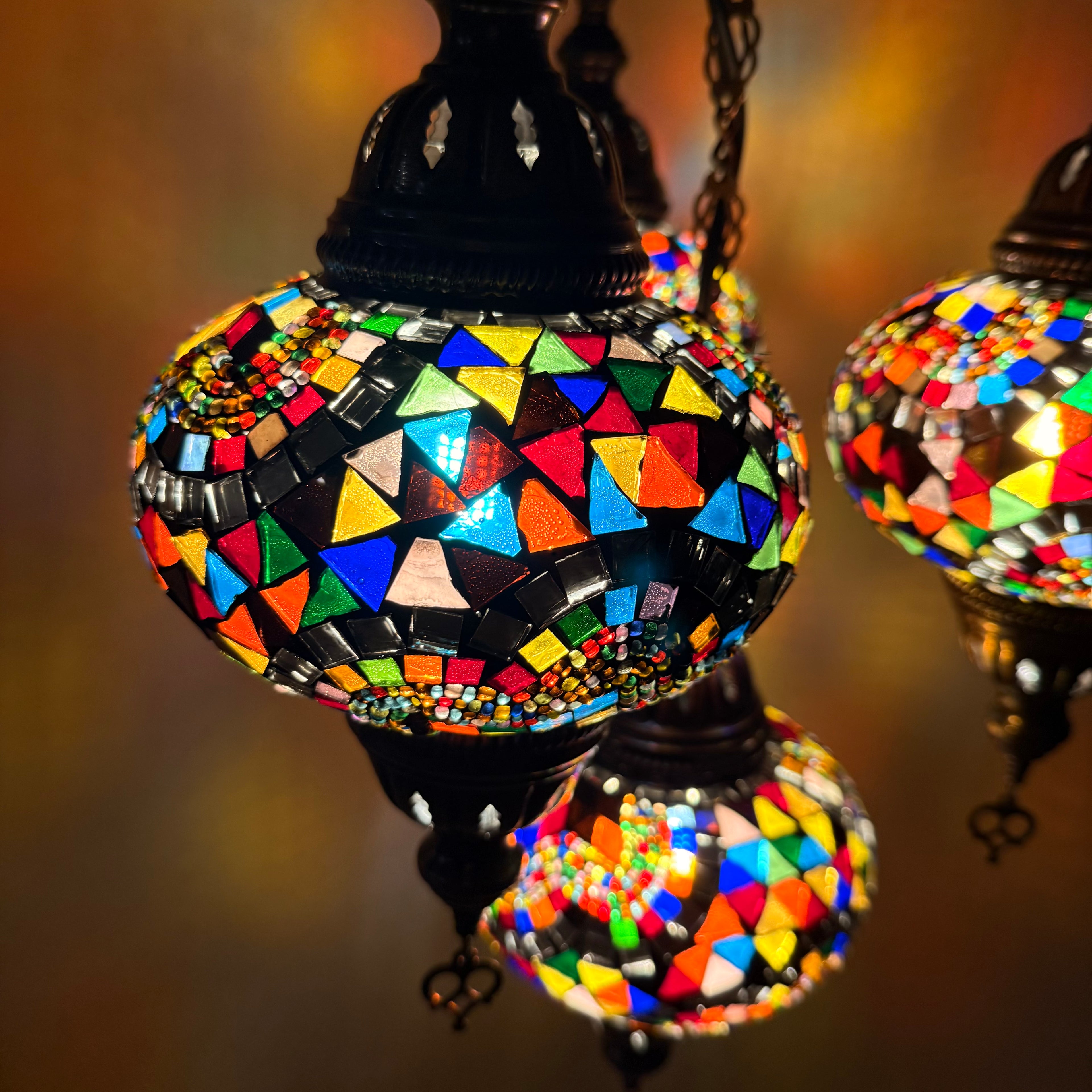 Turkish Mosaic Chandellers