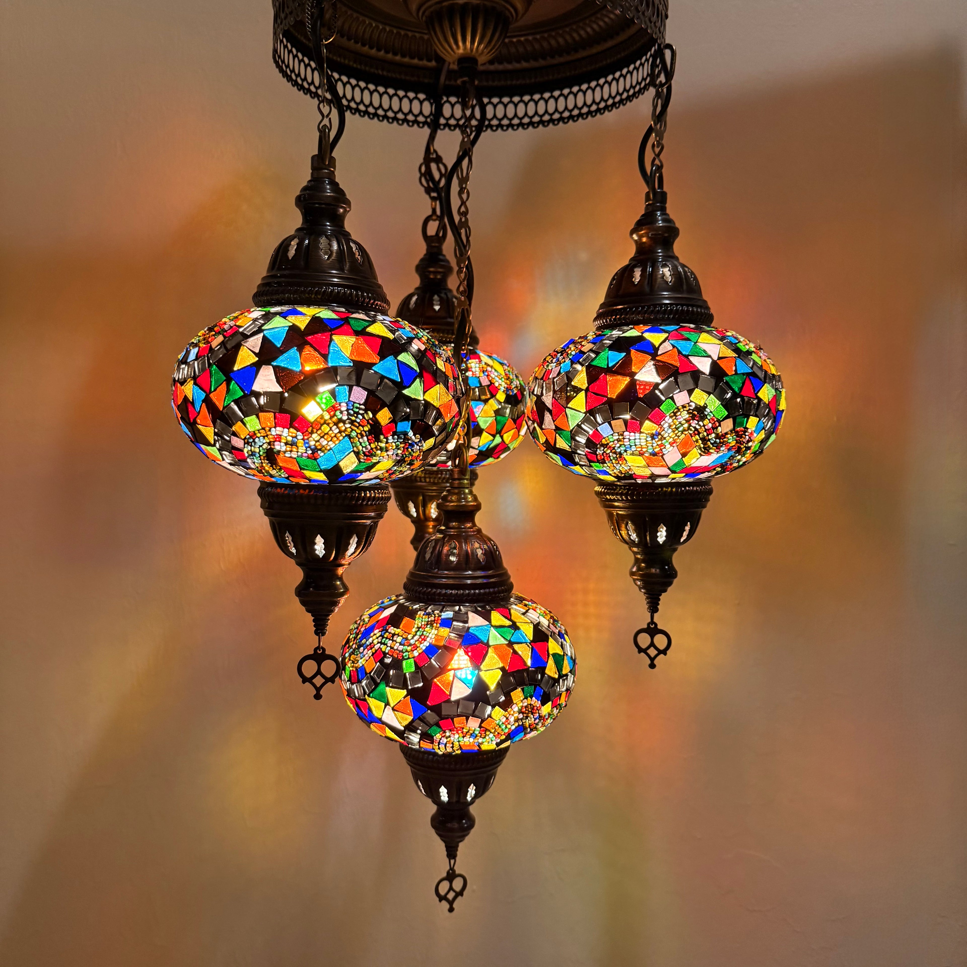 Turkish Mosaic Chandellers