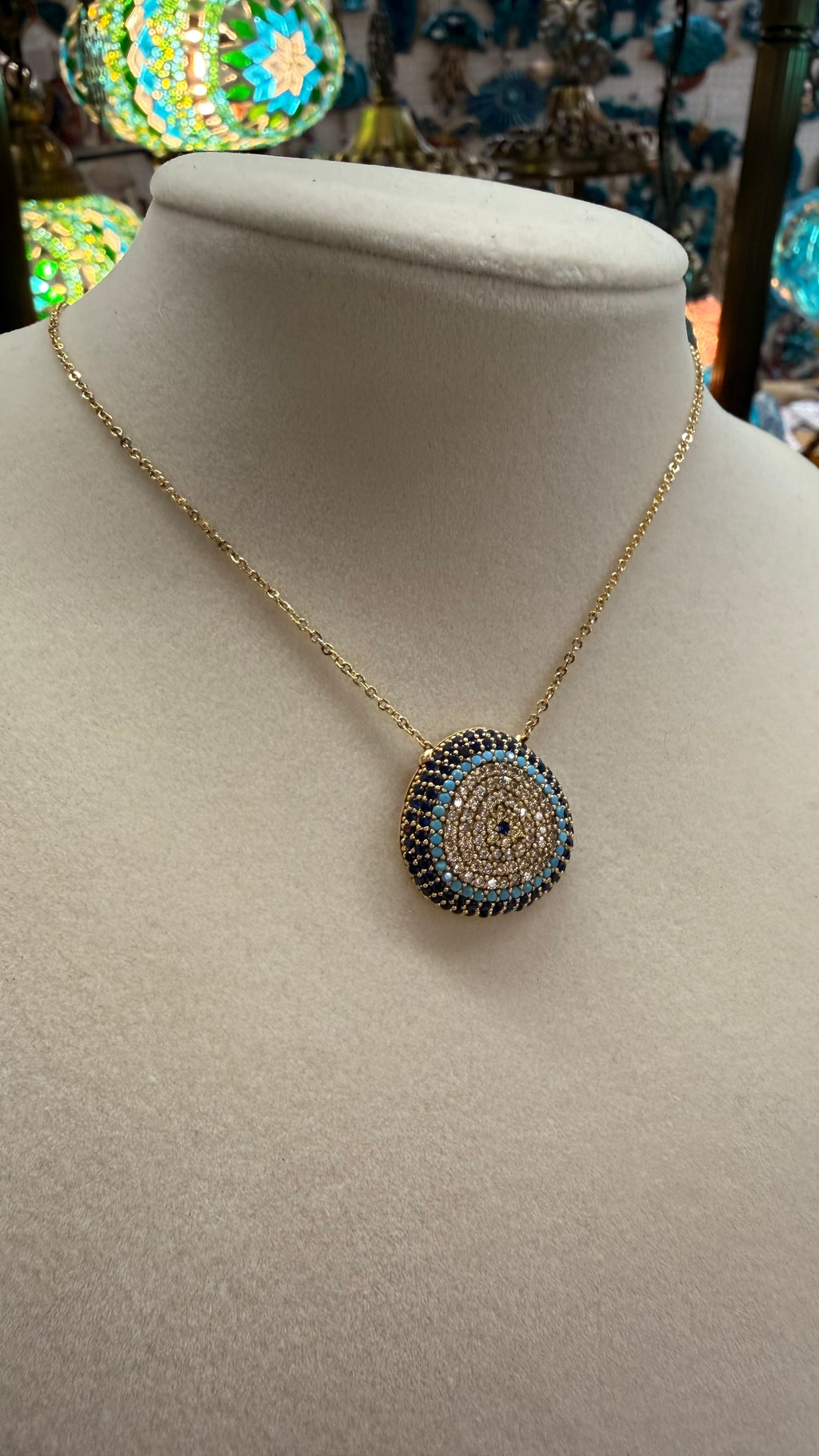 Handmade Zirconia Necklace