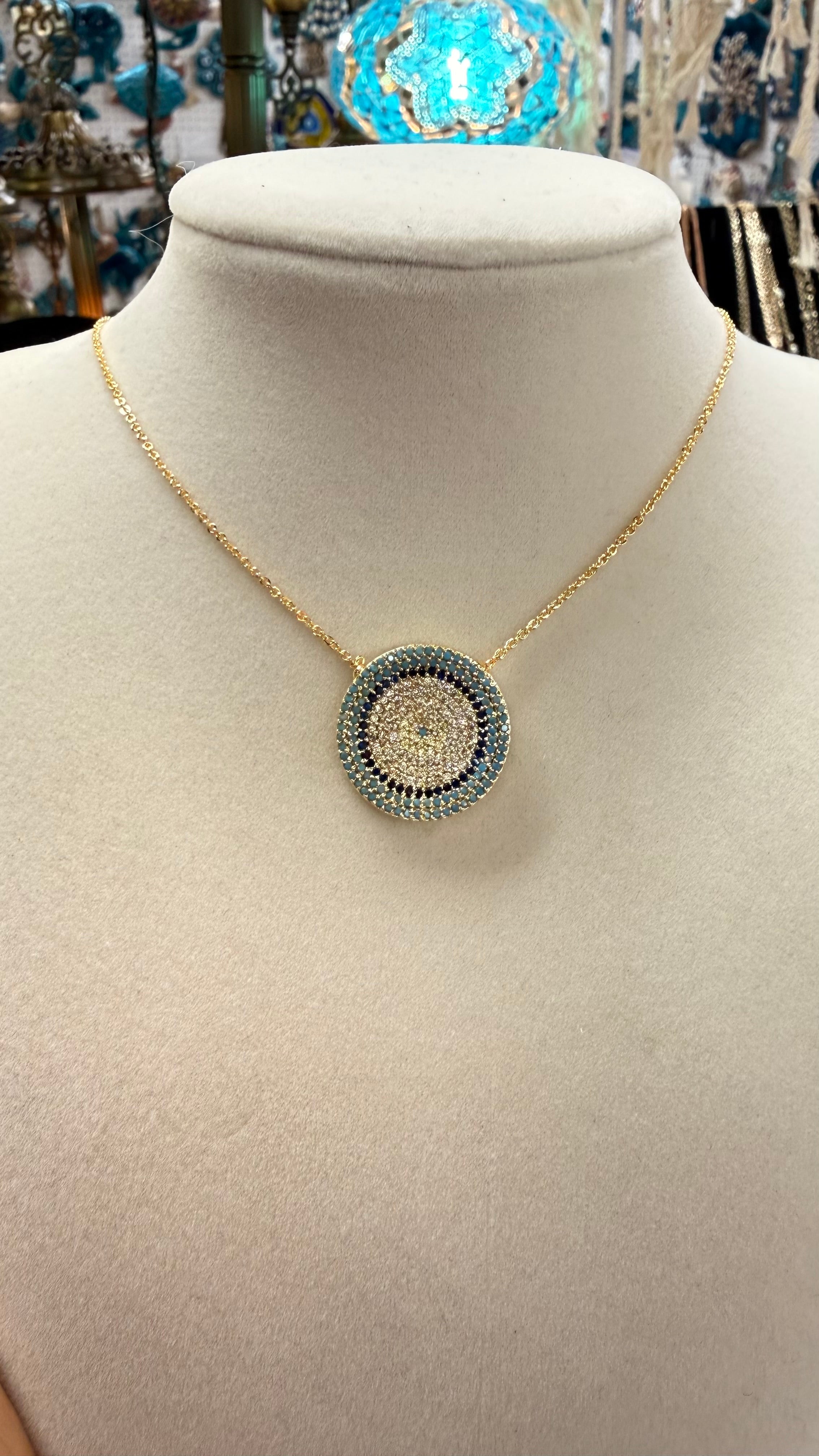Handmade Zirconia Necklace