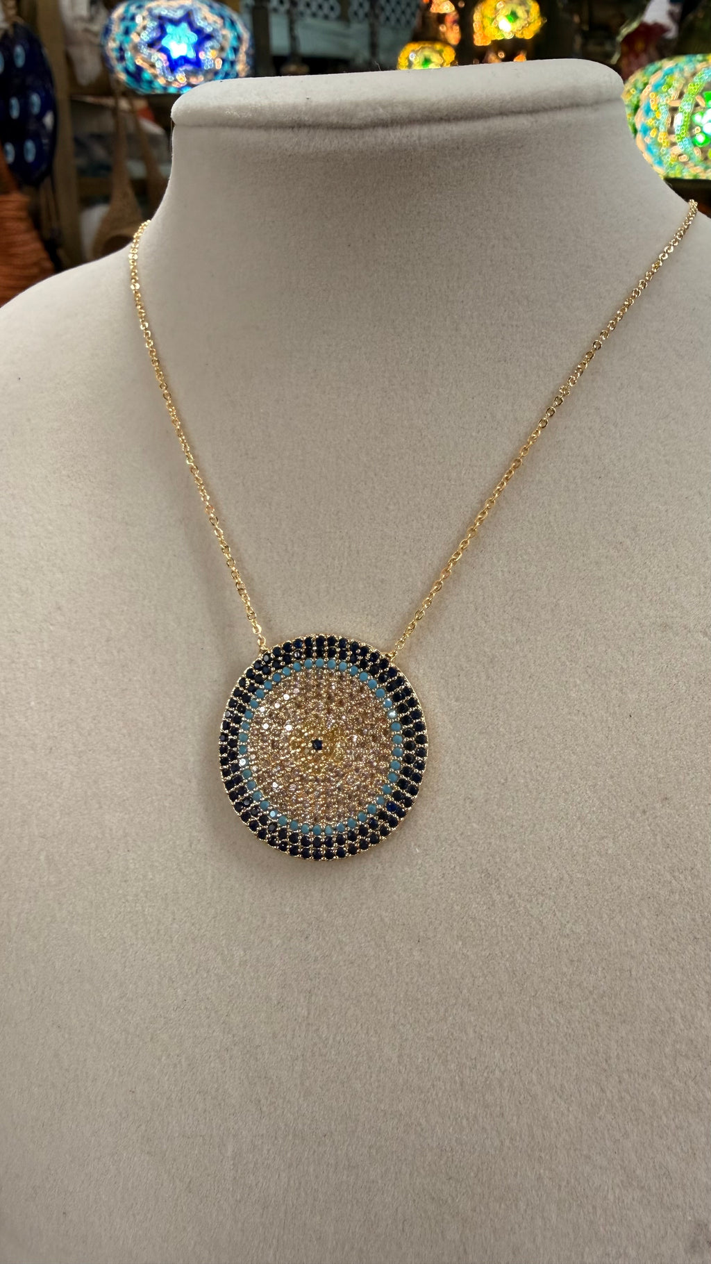 Handmade Zirconia Necklace