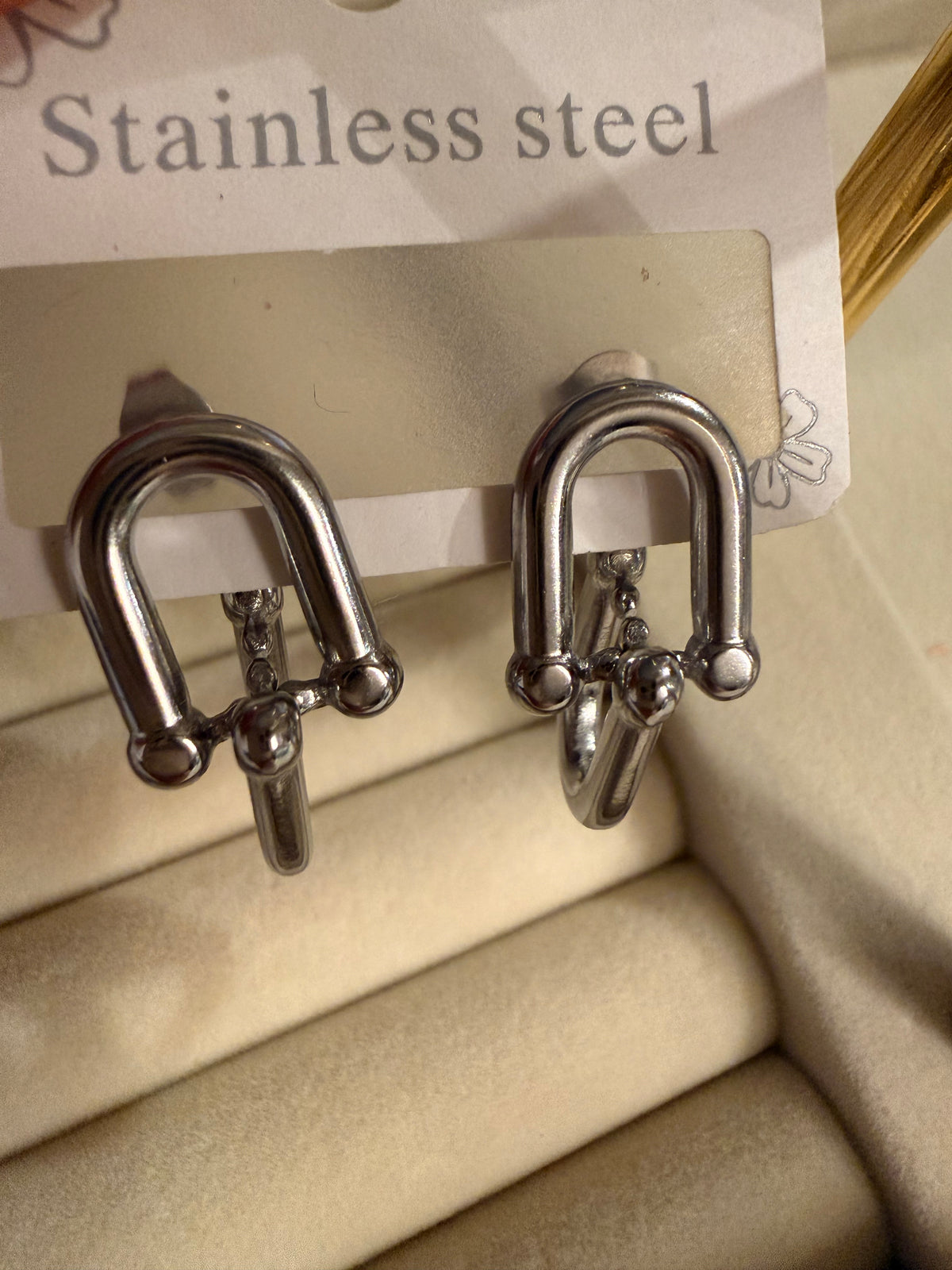 Stainless steel earrings
