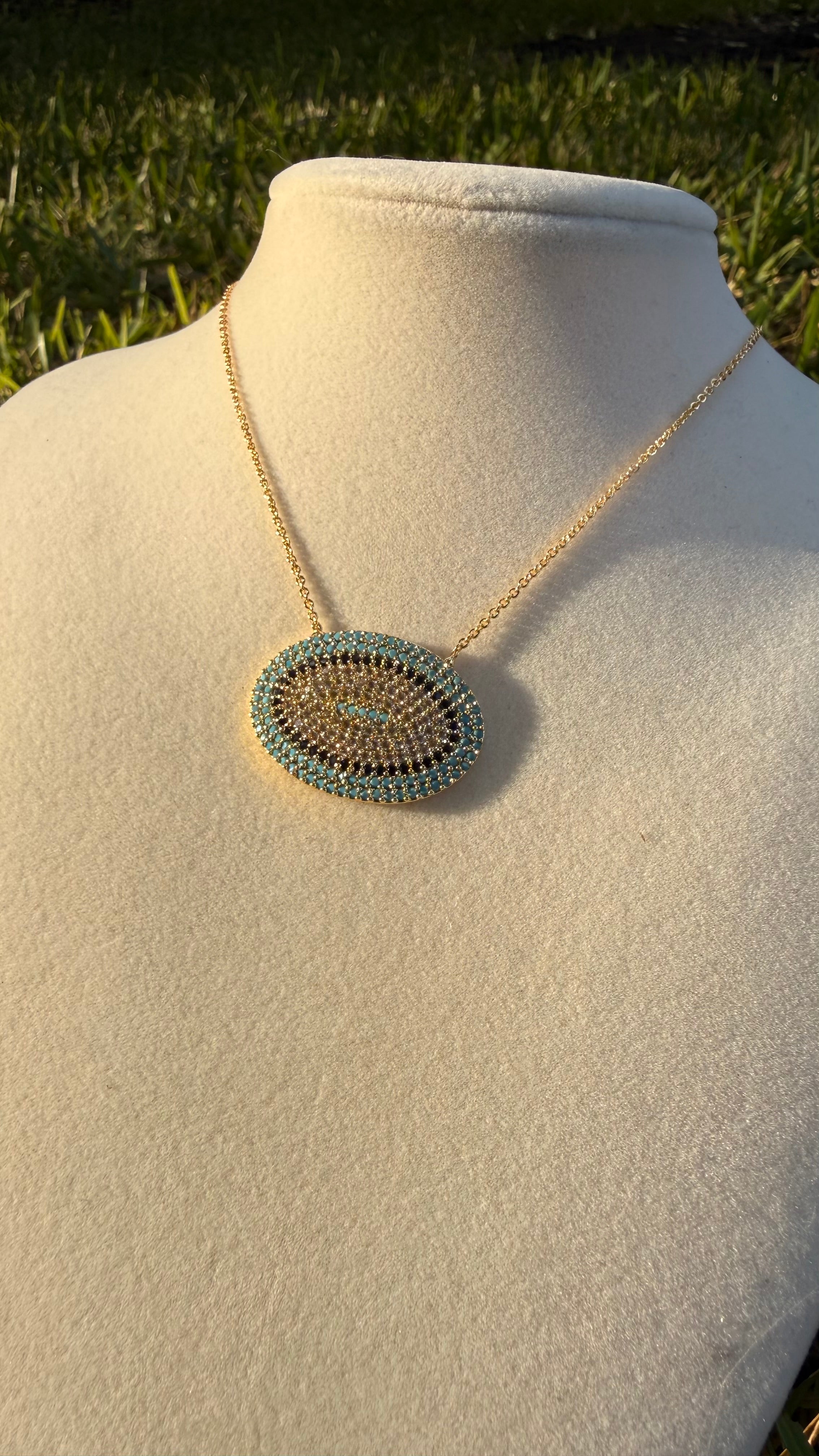 Handmade Zirconia Necklace