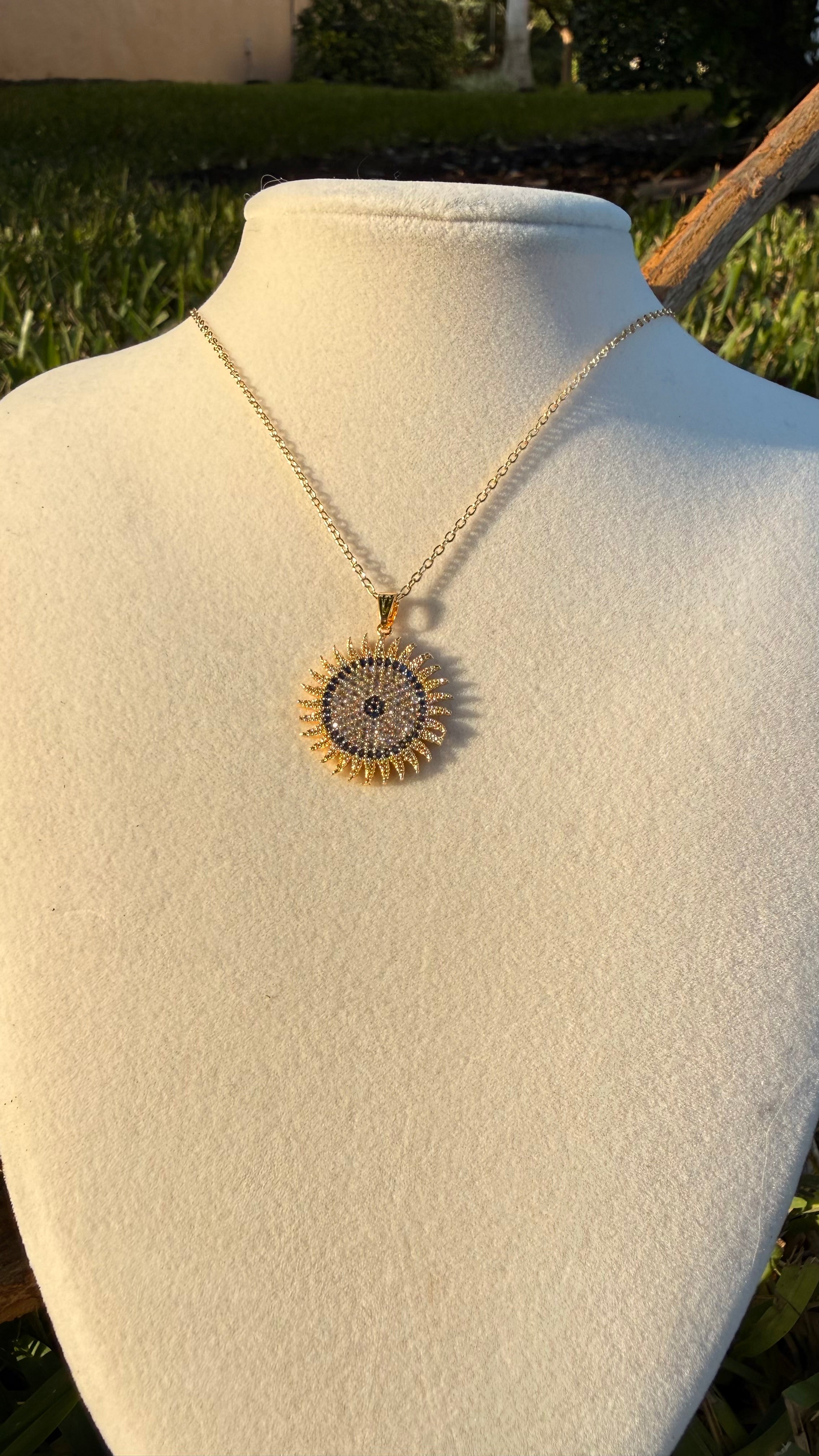 Handmade Zirconia Necklace
