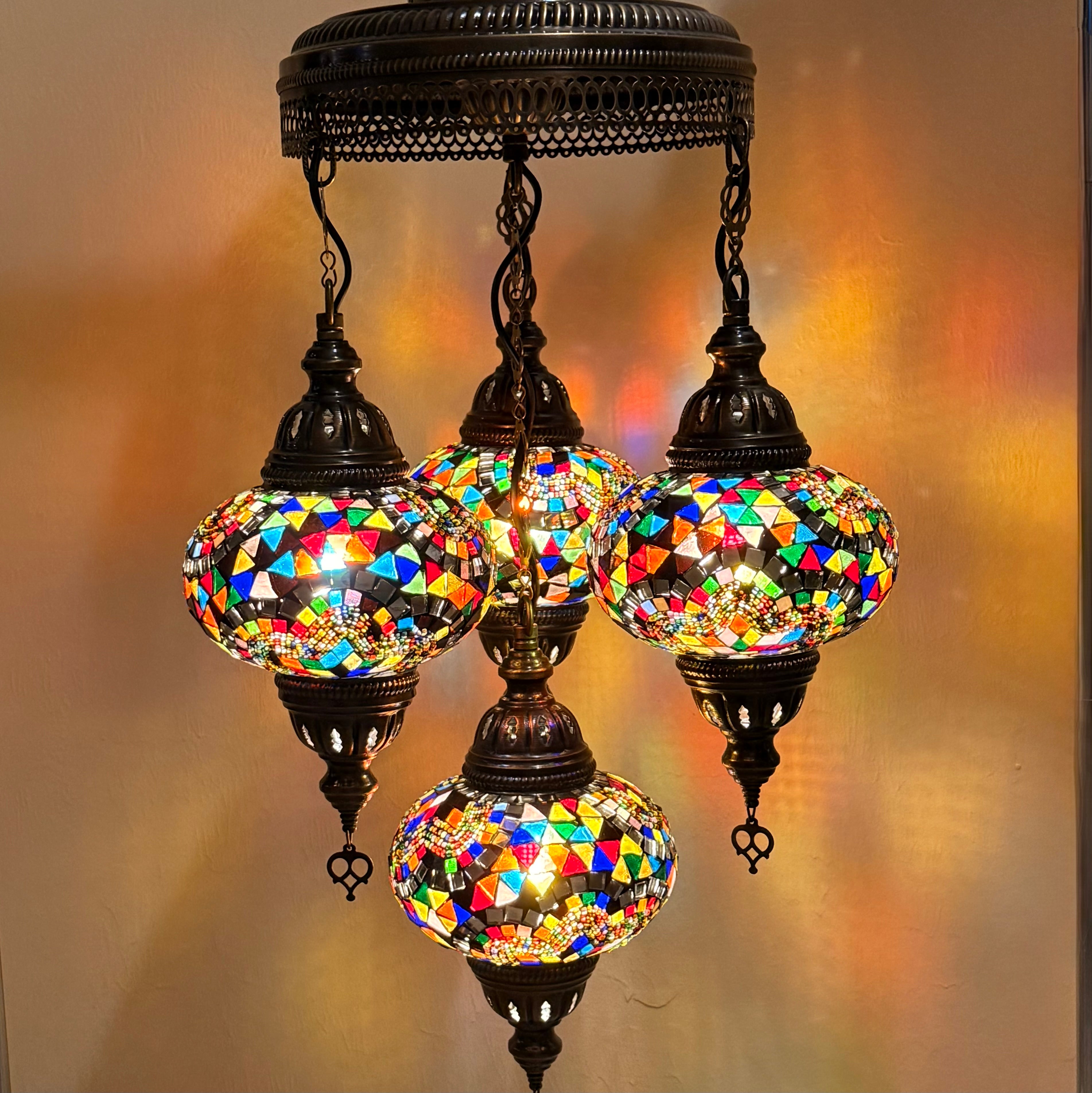 Turkish Mosaic Chandellers