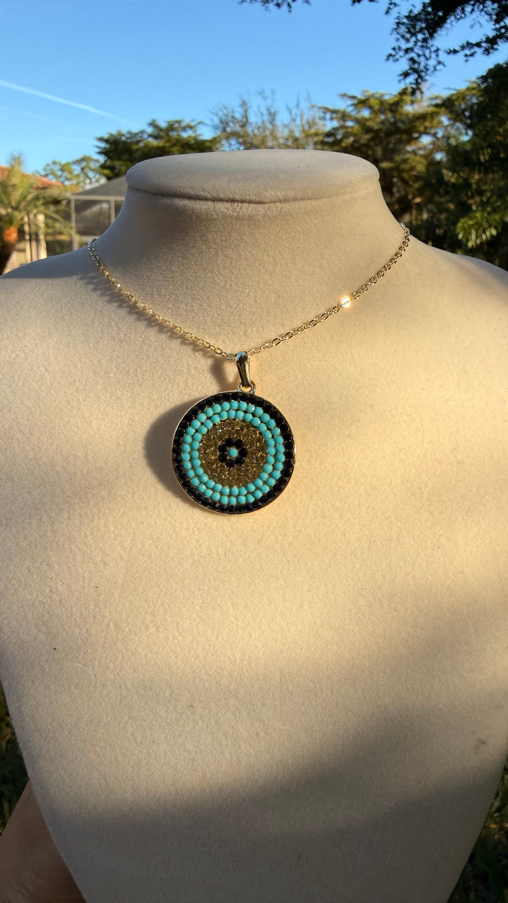 Handmade Zirconia Necklace