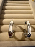 Sterling silver earrings