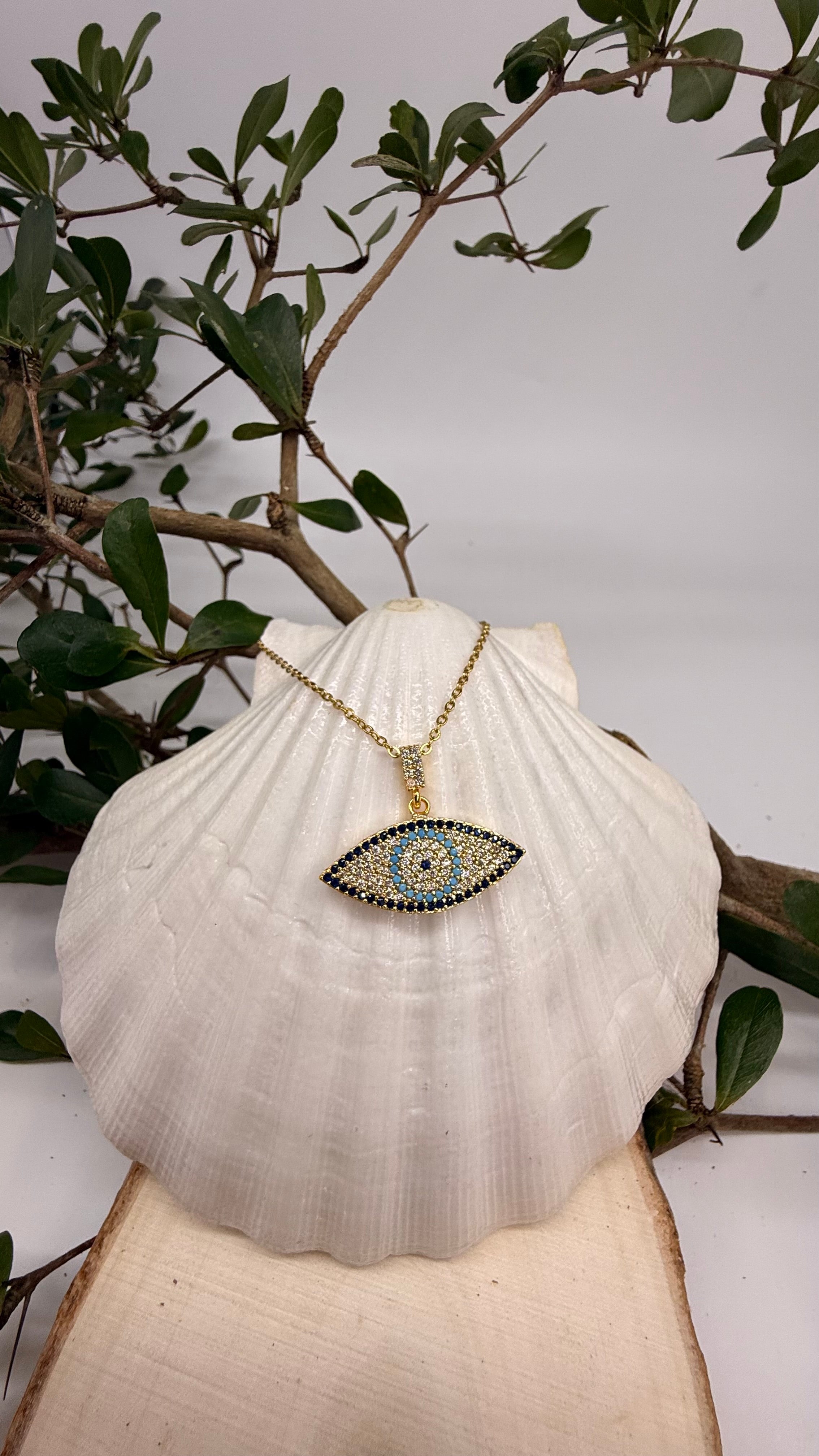 Handmade Zirconia Necklace