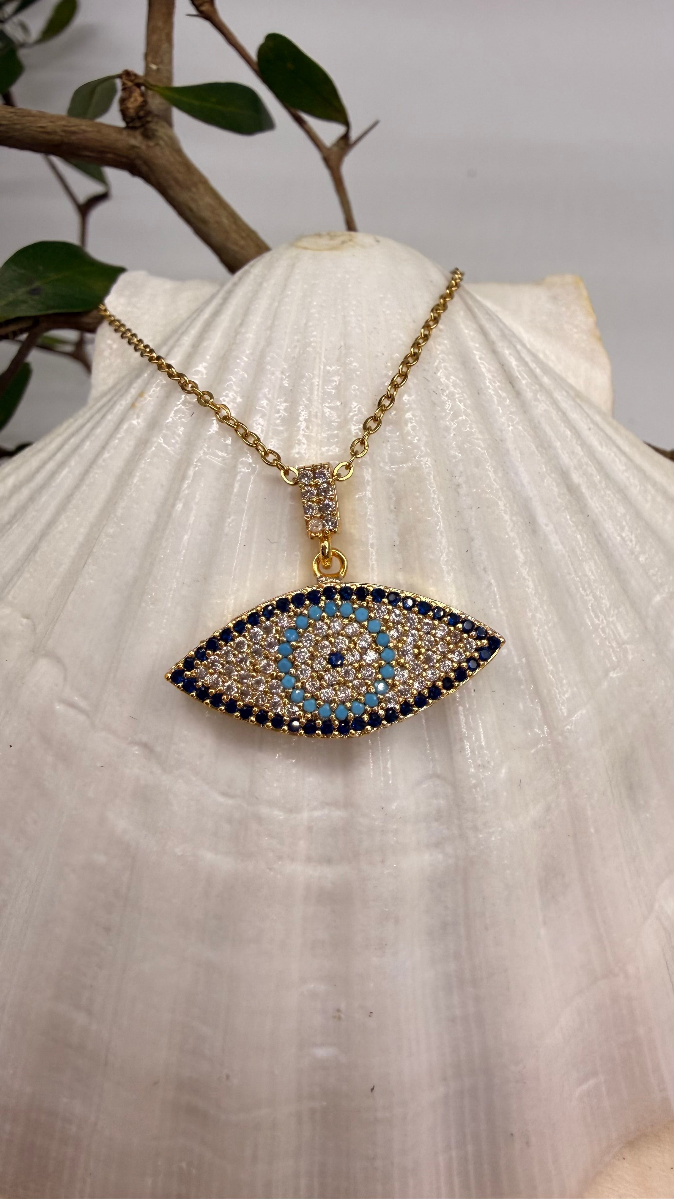 Handmade Zirconia Necklace
