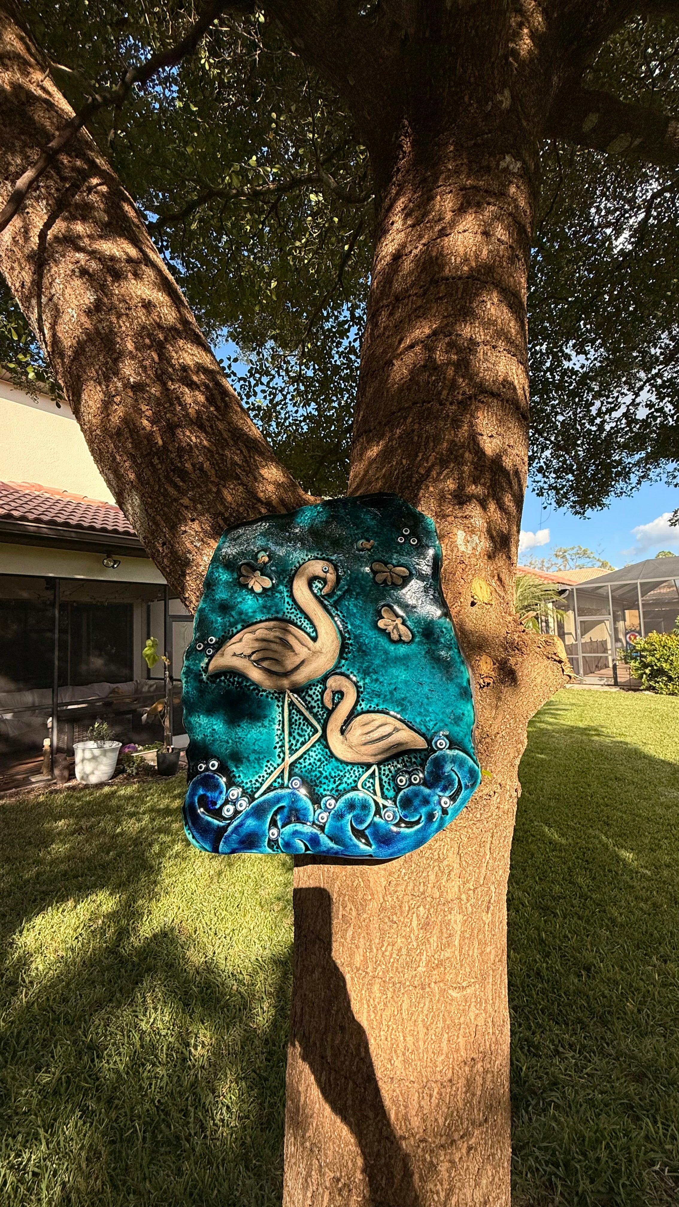 Handmade wall ceramic